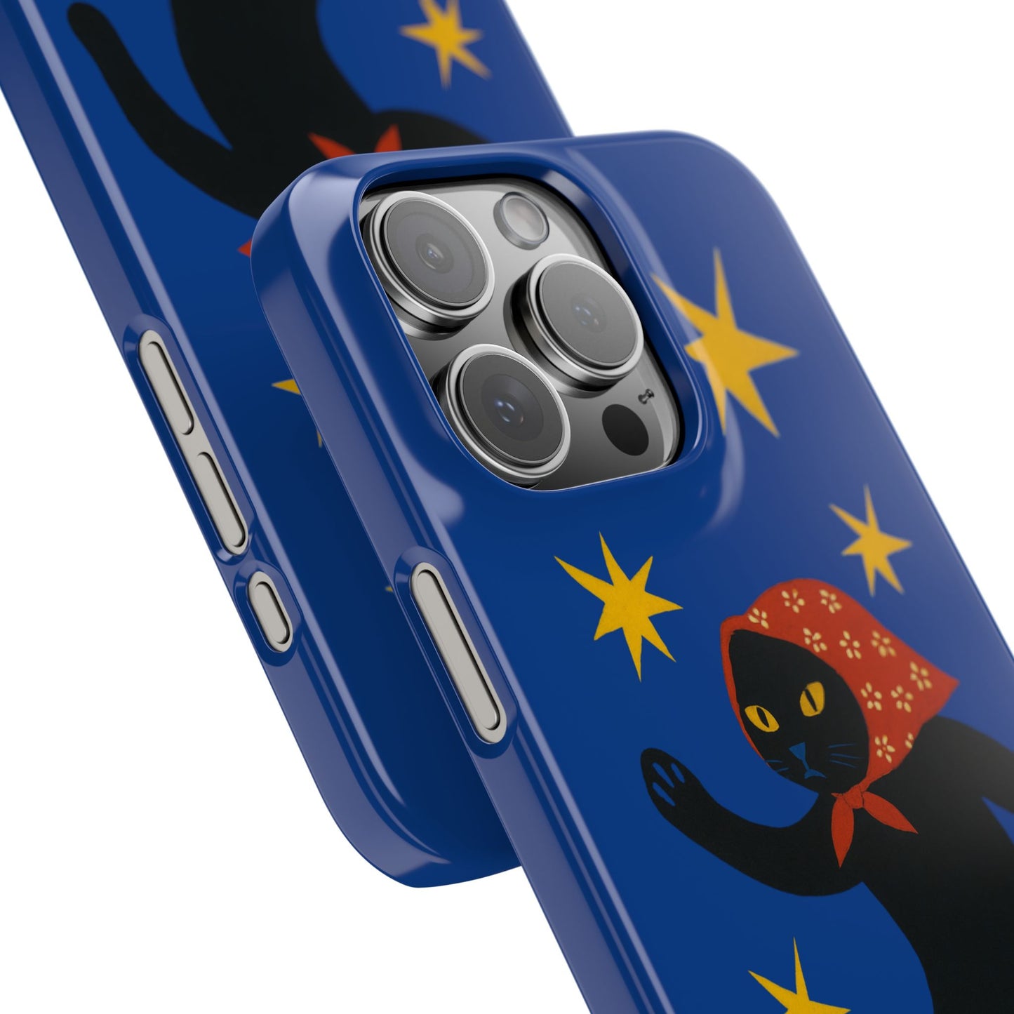 Babushka Cat x Matisse Style Snap Phone Case
