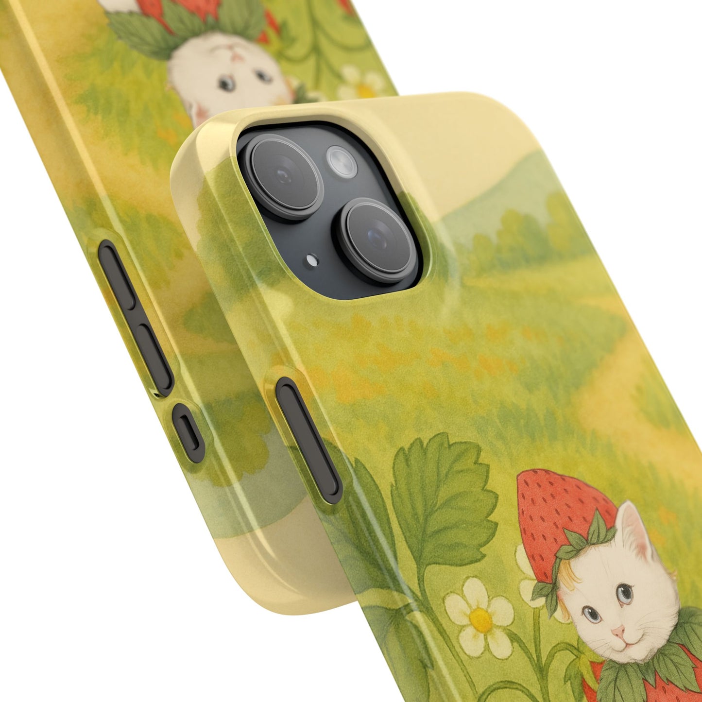 Strawberry Cat x Mother Earth's Children Snap Phone Case