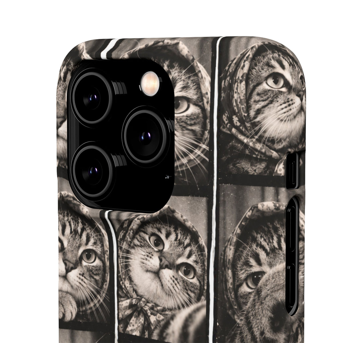 Babushka Cat Photobooth Snap Phone Case