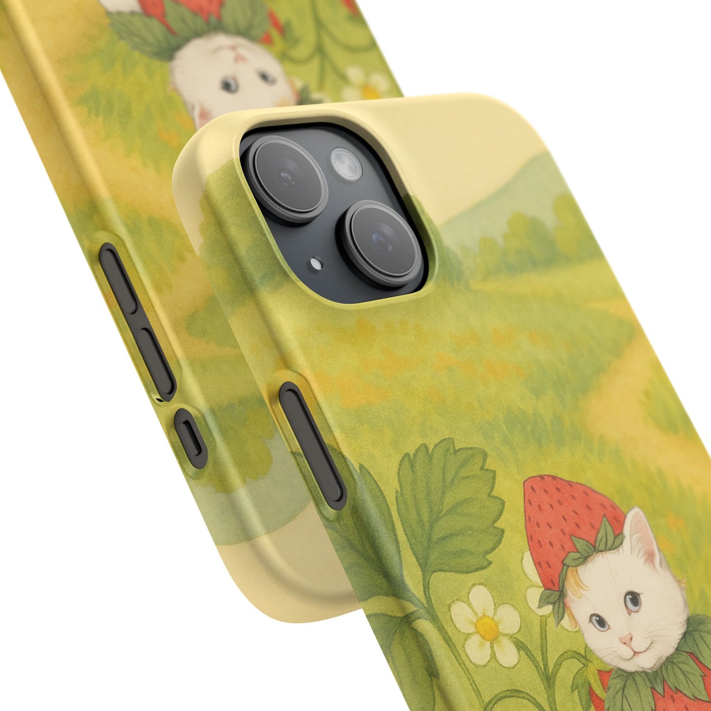 Strawberry Cat x Mother Earth's Children Snap Phone Case