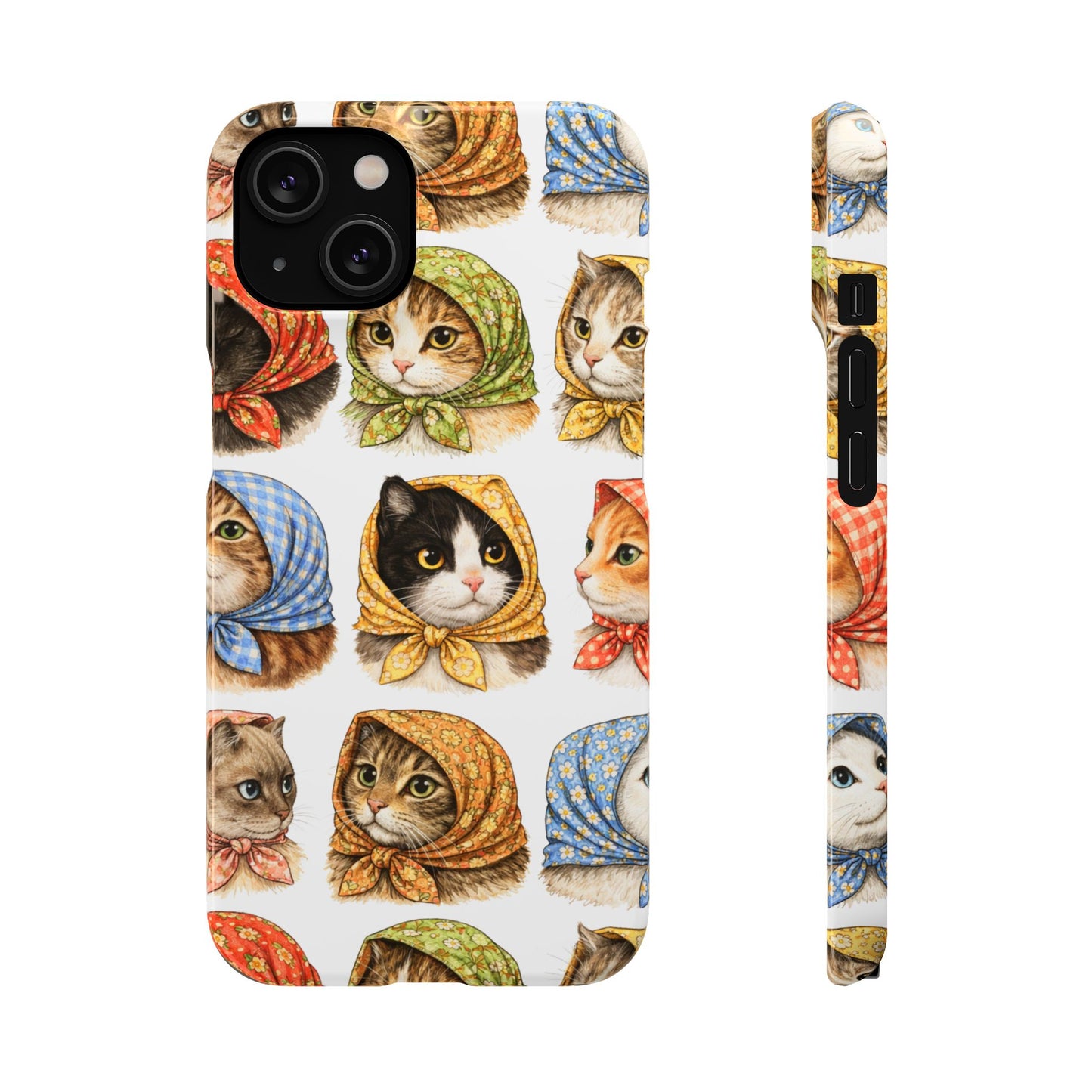 Babushka Cats Snap Phone Case