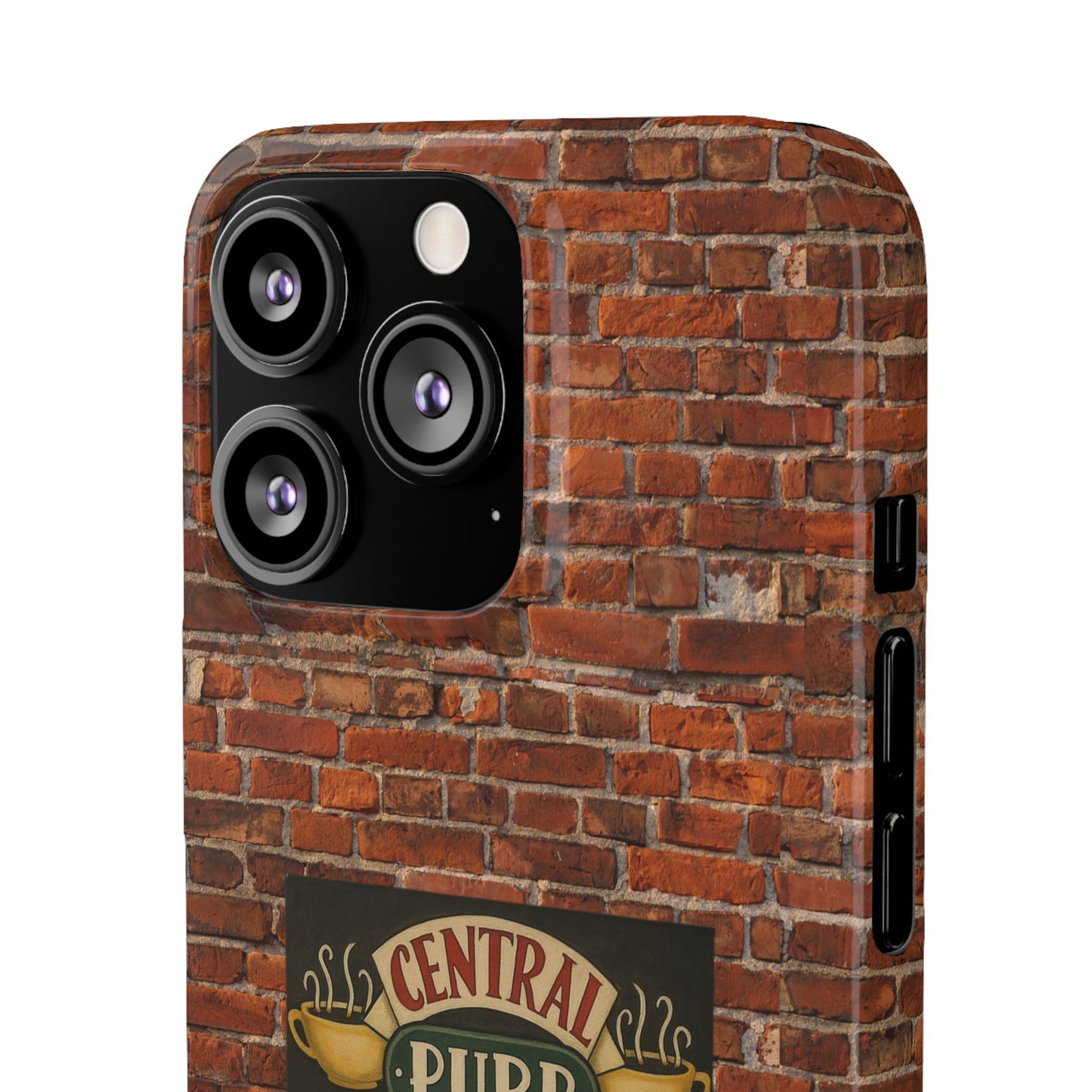 Babushka Cat Coffee Shop Snap Phone Case