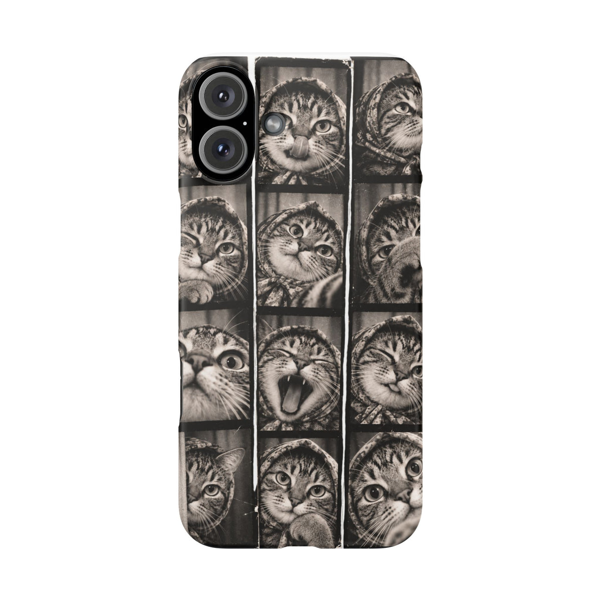 Babushka Cat Photobooth Snap Phone Case