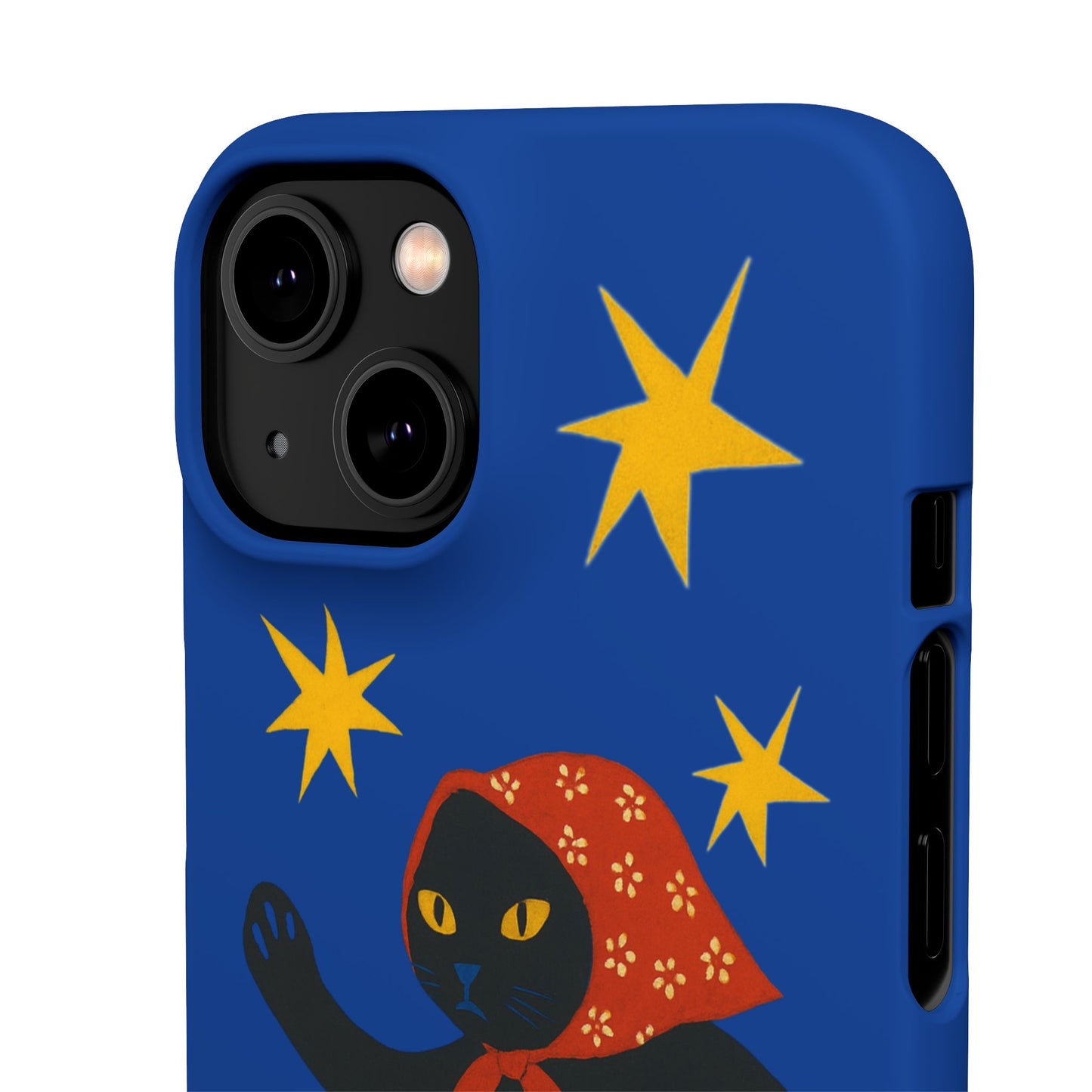 Babushka Cat x Matisse Style Snap Phone Case