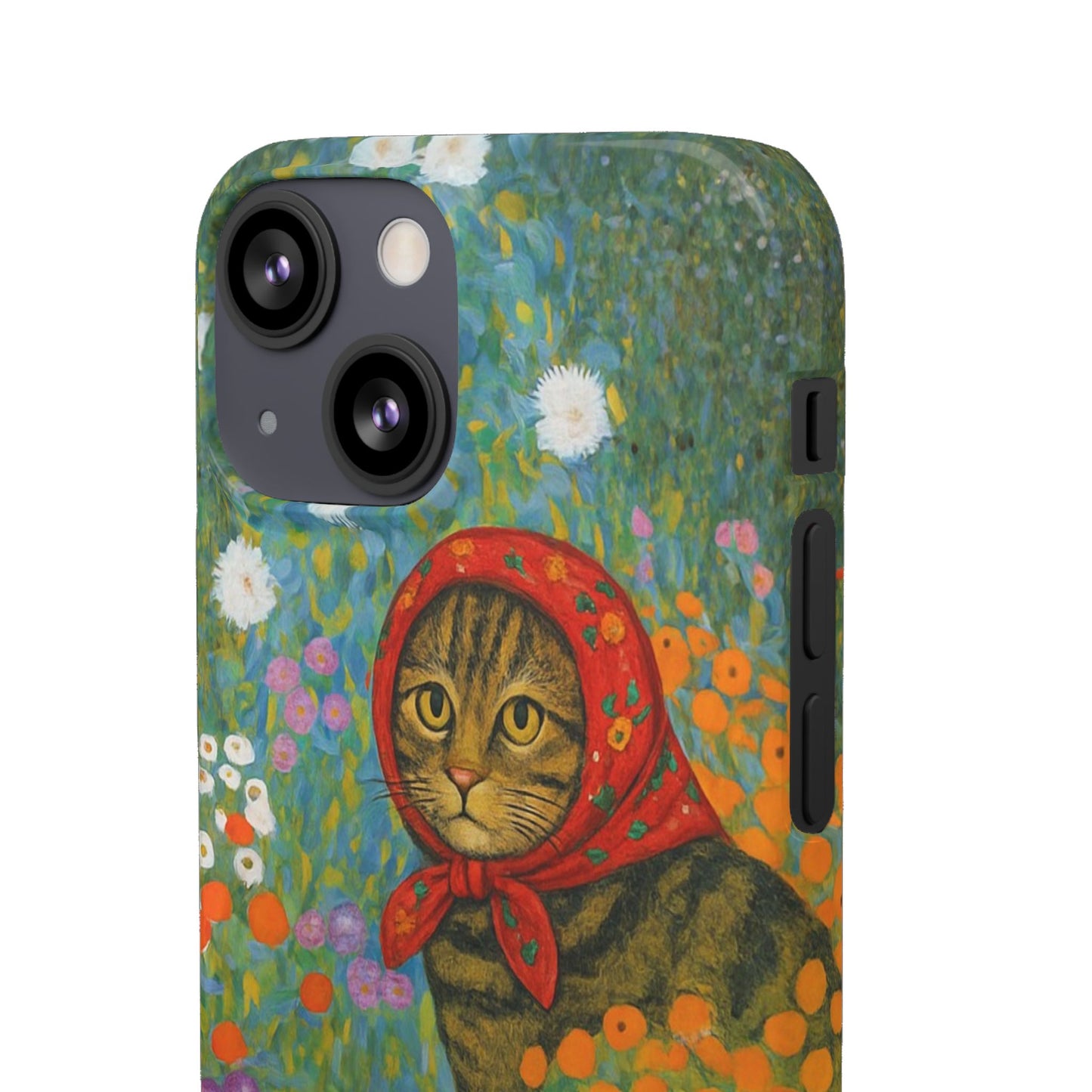 Babushka Cat Gusav Klimt Snap Phone Case