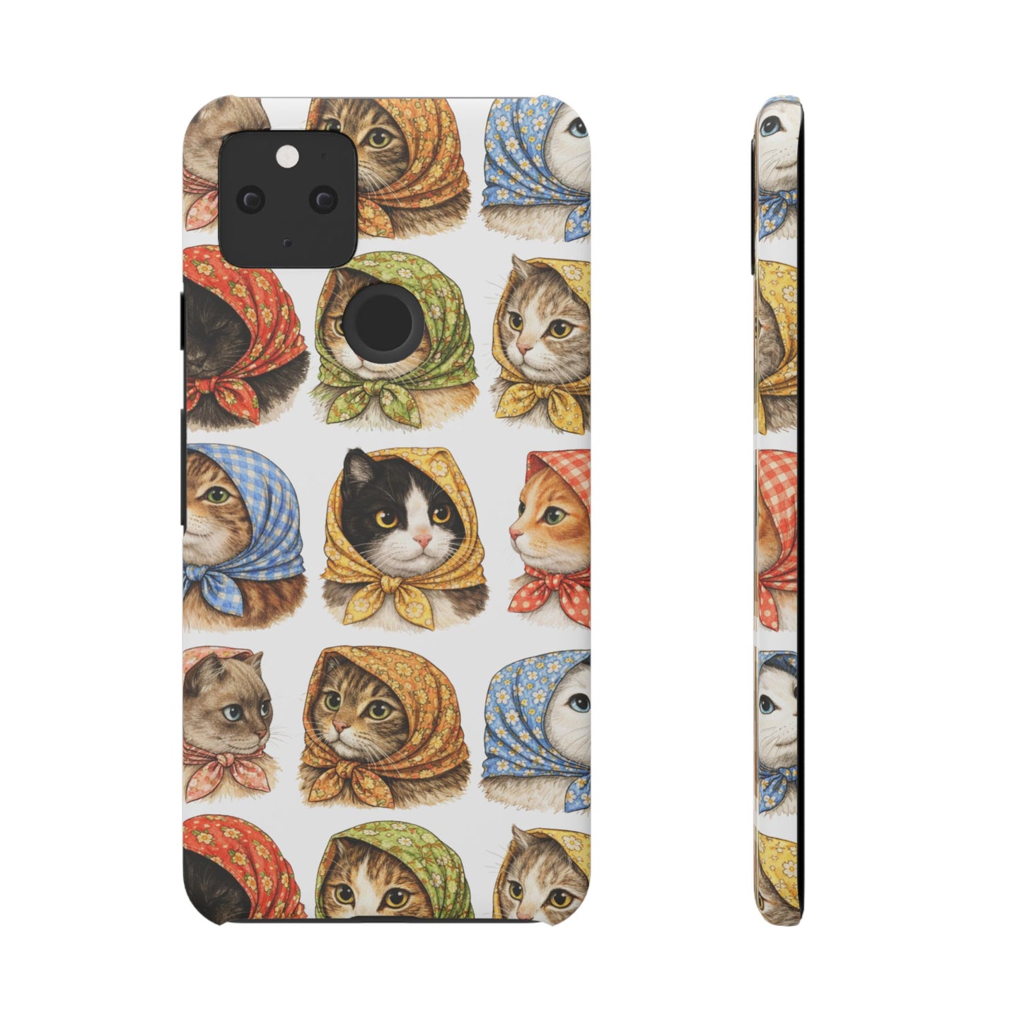 Babushka Cats Snap Phone Case