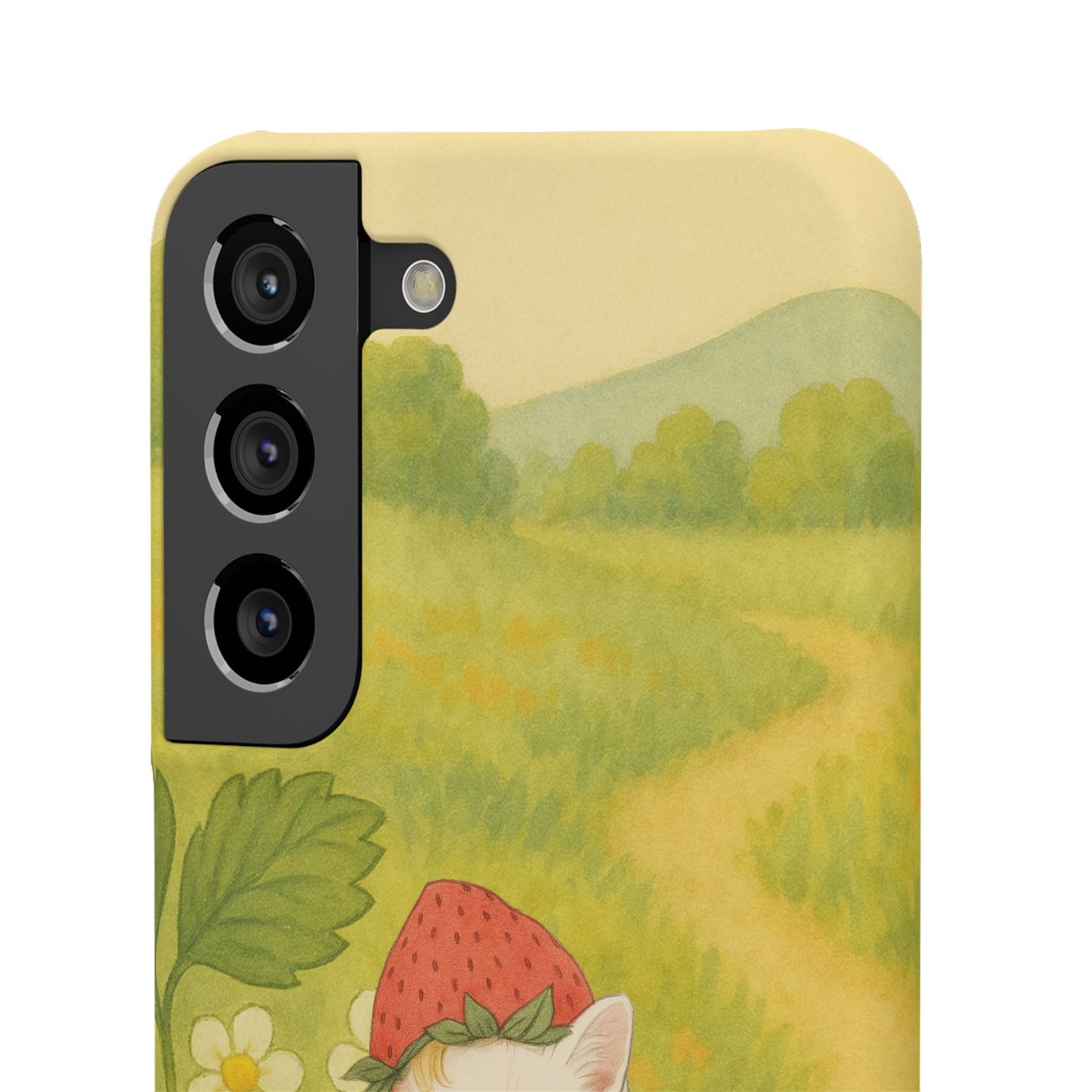 Strawberry Cat x Mother Earth's Children Snap Phone Case