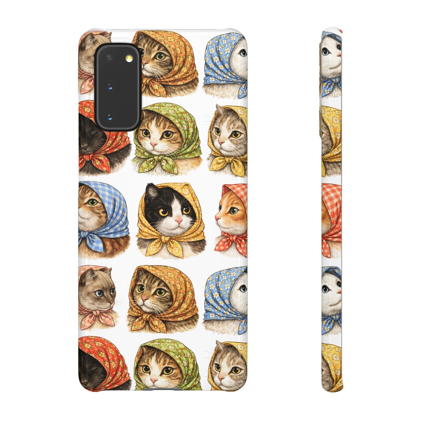 Babushka Cats Snap Phone Case