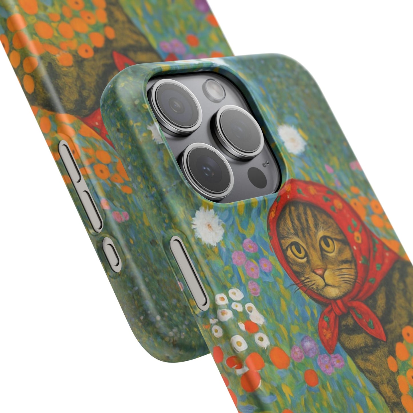 Babushka Cat Gusav Klimt Snap Phone Case