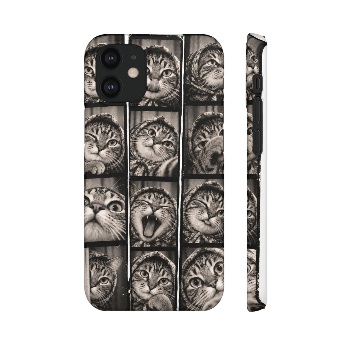 Babushka Cat Photobooth Snap Phone Case