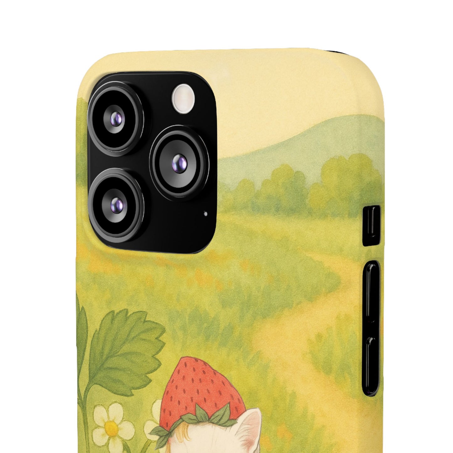 Strawberry Cat x Mother Earth's Children Snap Phone Case