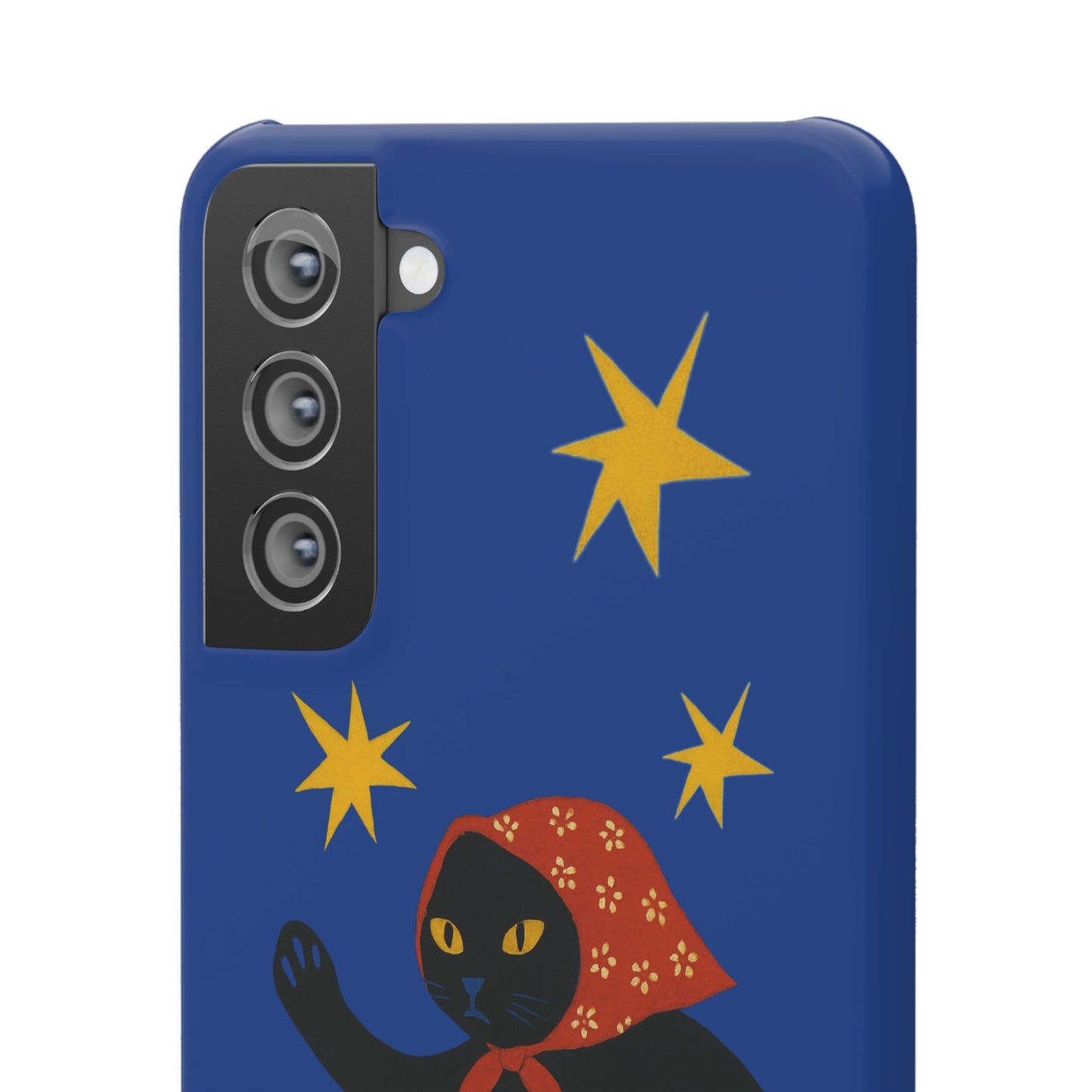 Babushka Cat x Matisse Style Snap Phone Case