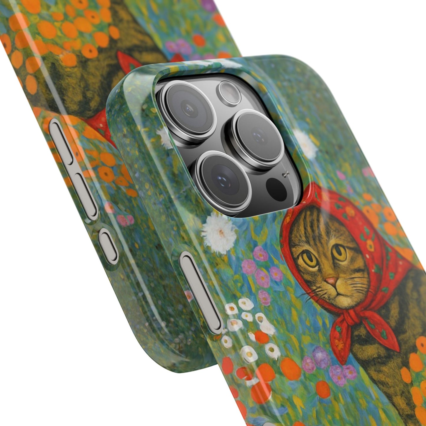 Babushka Cat Gusav Klimt Snap Phone Case