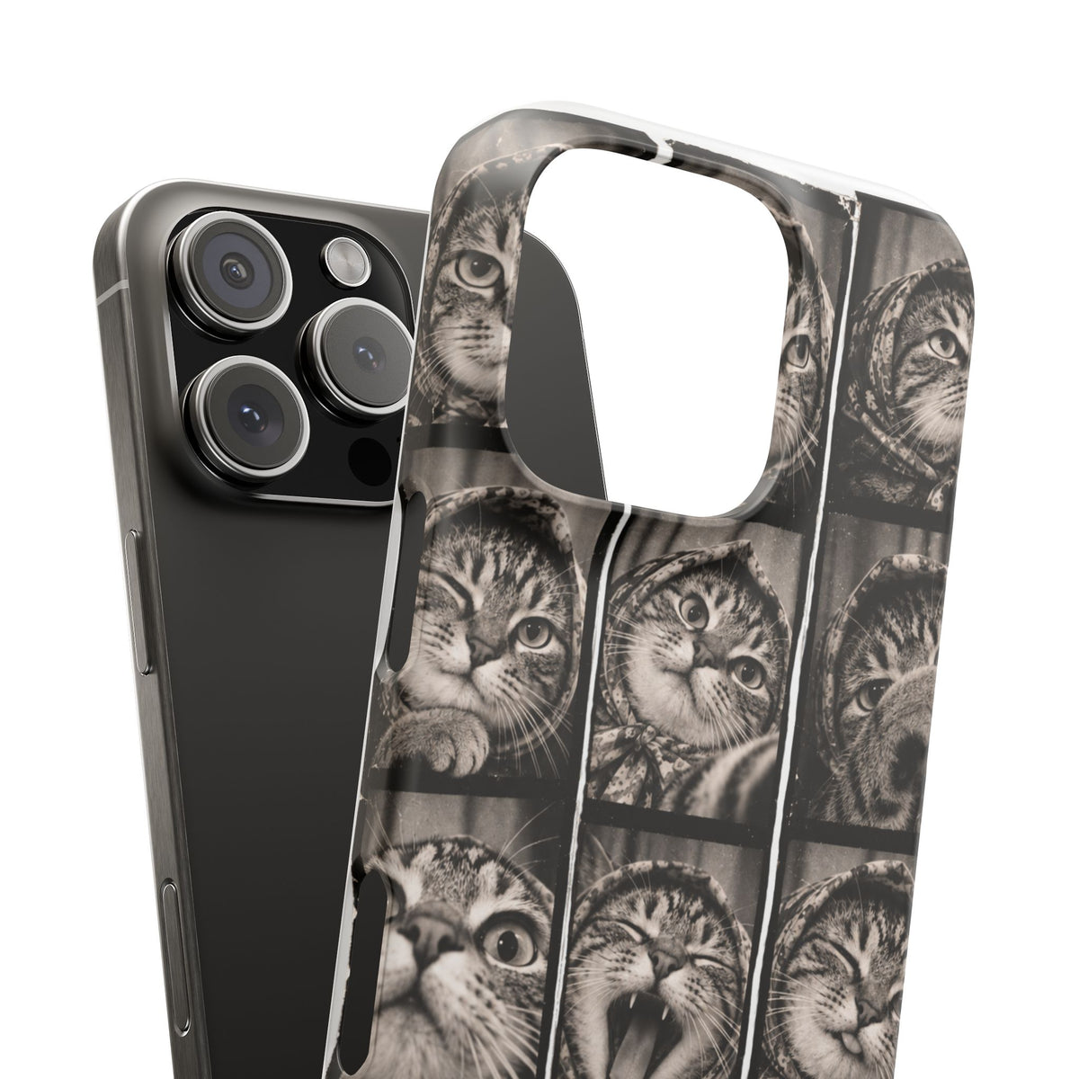 Babushka Cat Photobooth Snap Phone Case