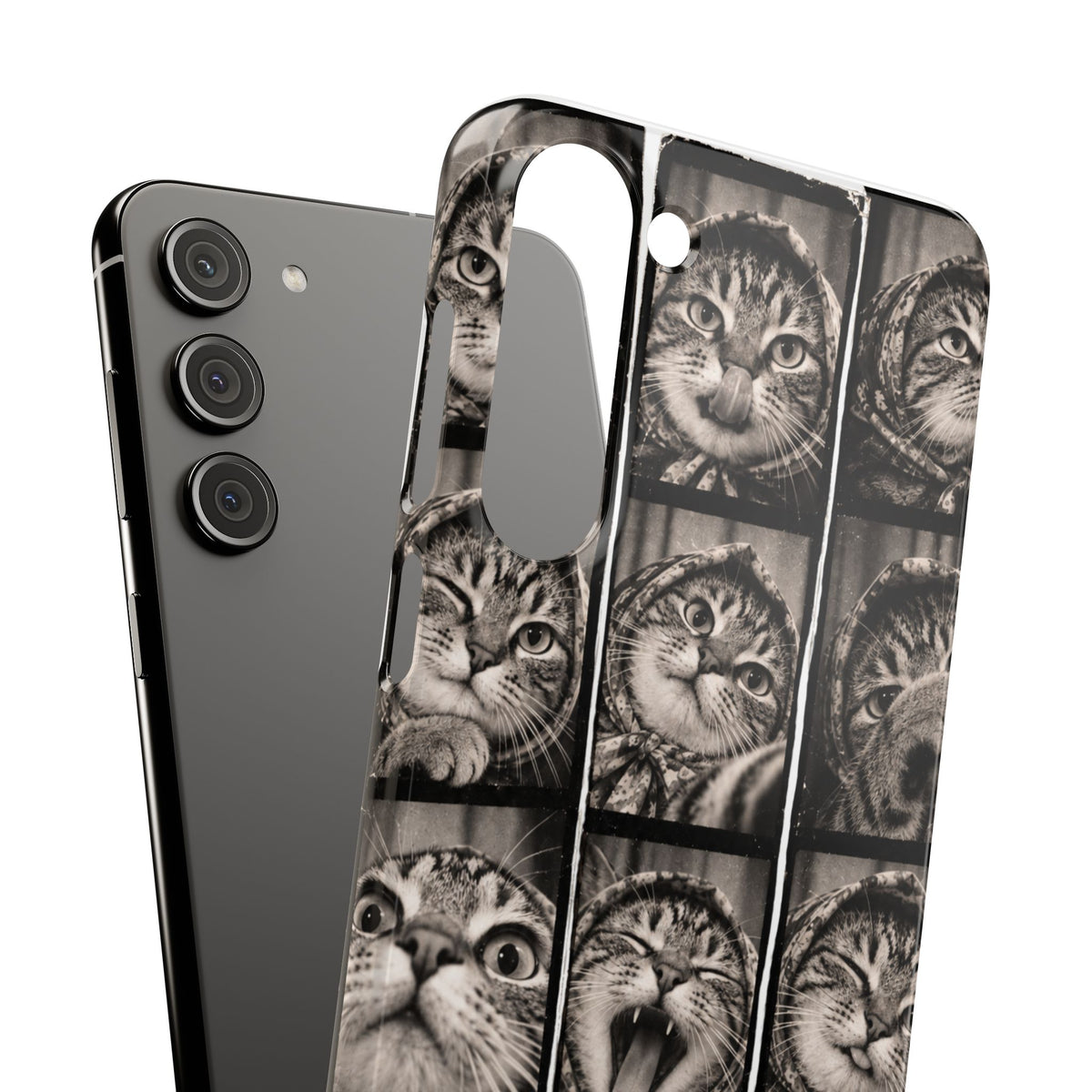 Babushka Cat Photobooth Snap Phone Case