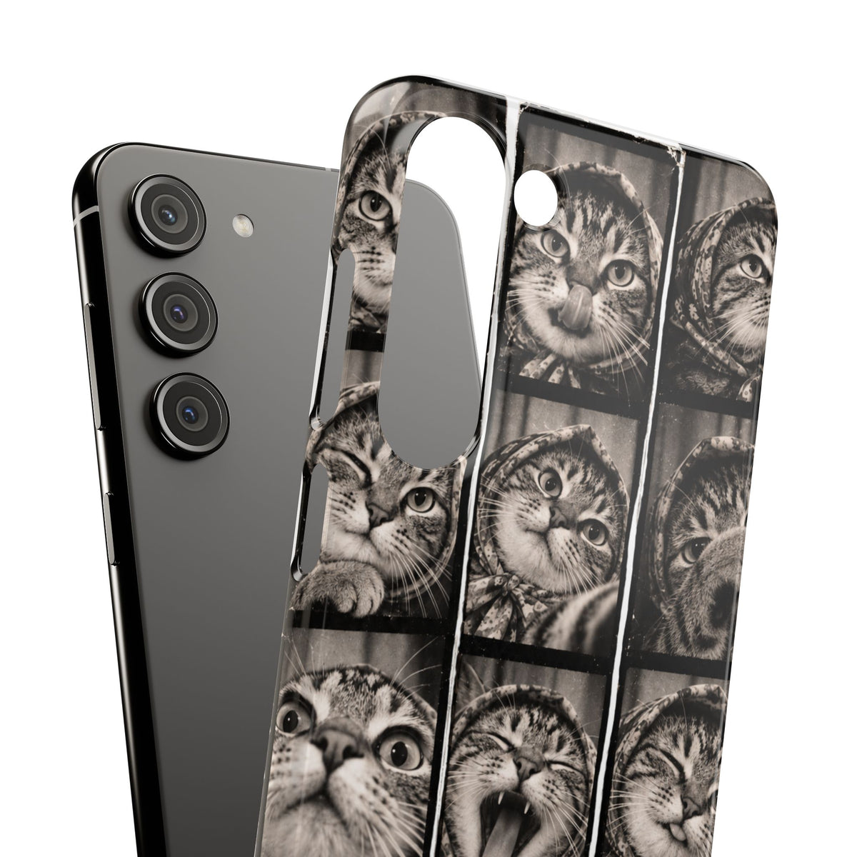 Babushka Cat Photobooth Snap Phone Case
