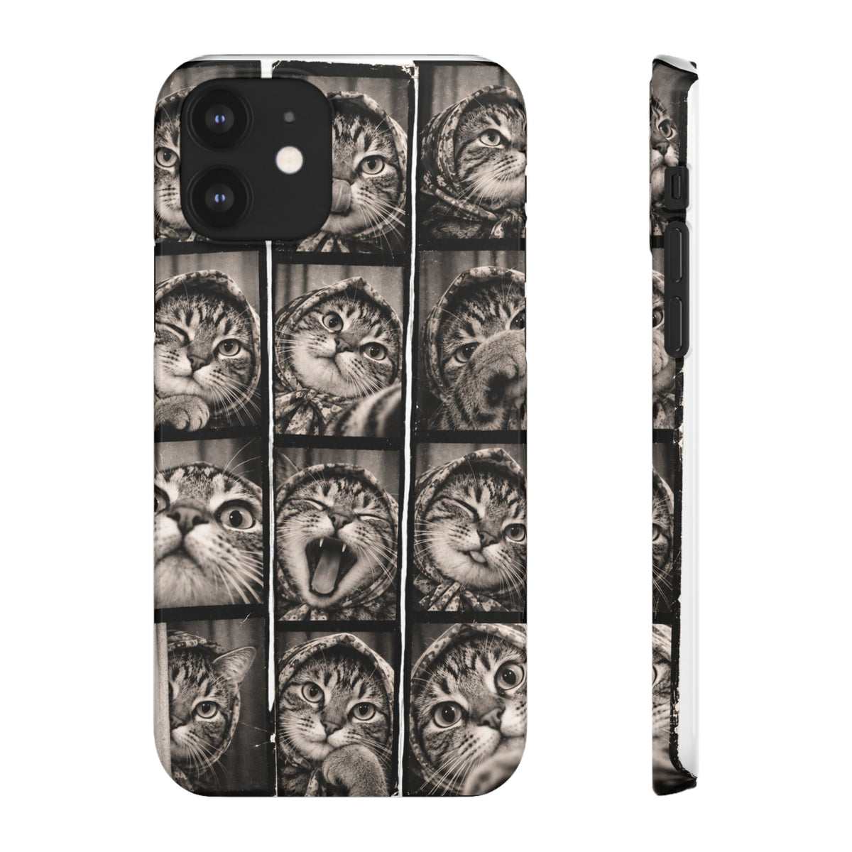 Babushka Cat Photobooth Snap Phone Case