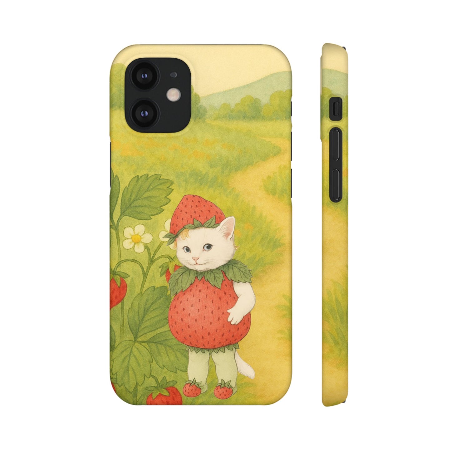 Strawberry Cat x Mother Earth's Children Snap Phone Case