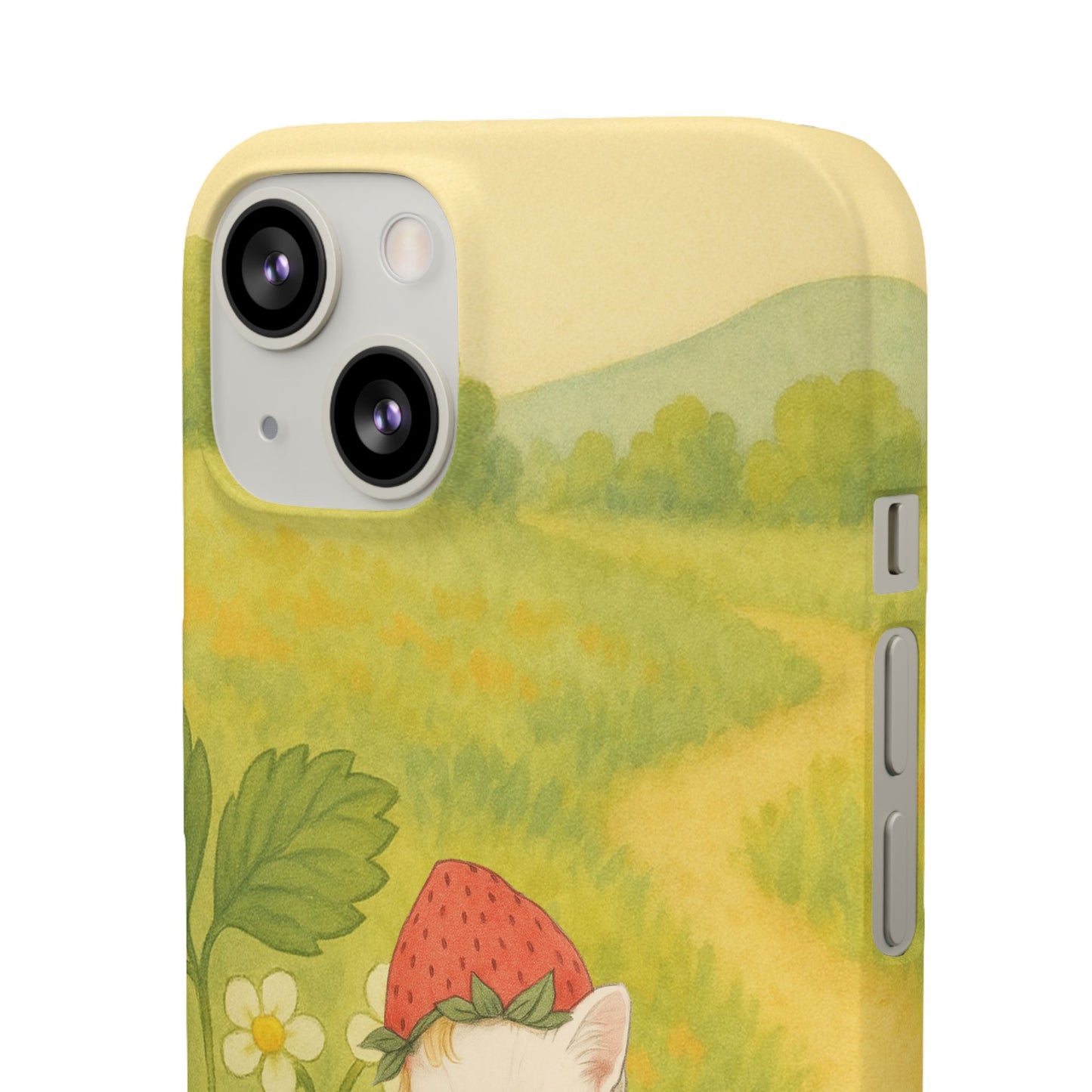 Strawberry Cat x Mother Earth's Children Snap Phone Case