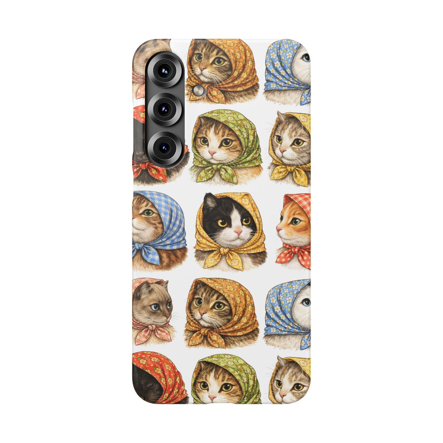 Babushka Cats Snap Phone Case