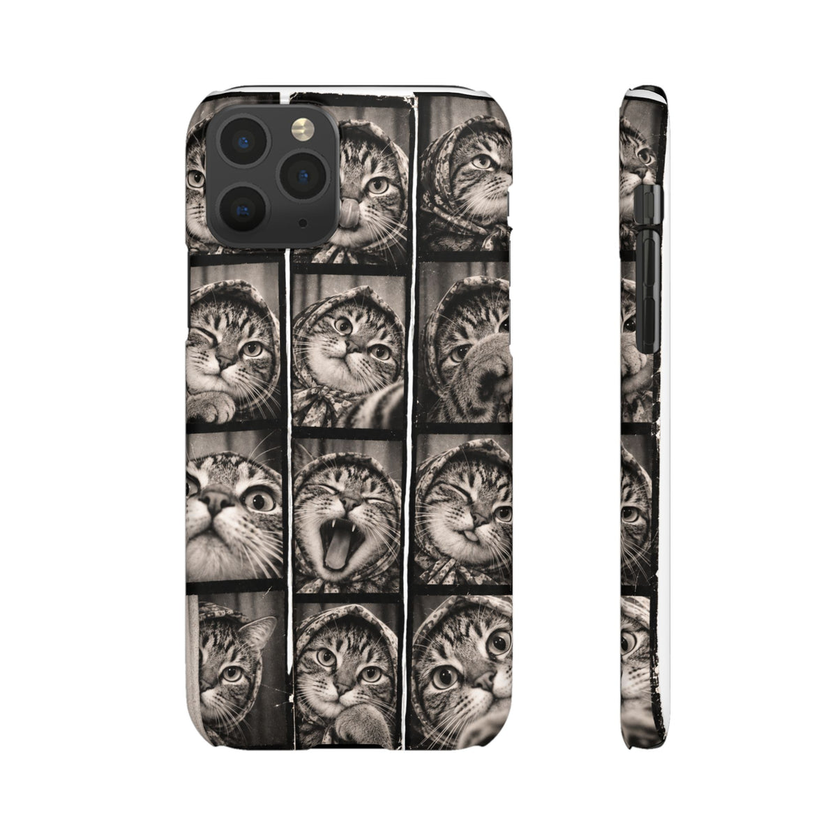 Babushka Cat Photobooth Snap Phone Case