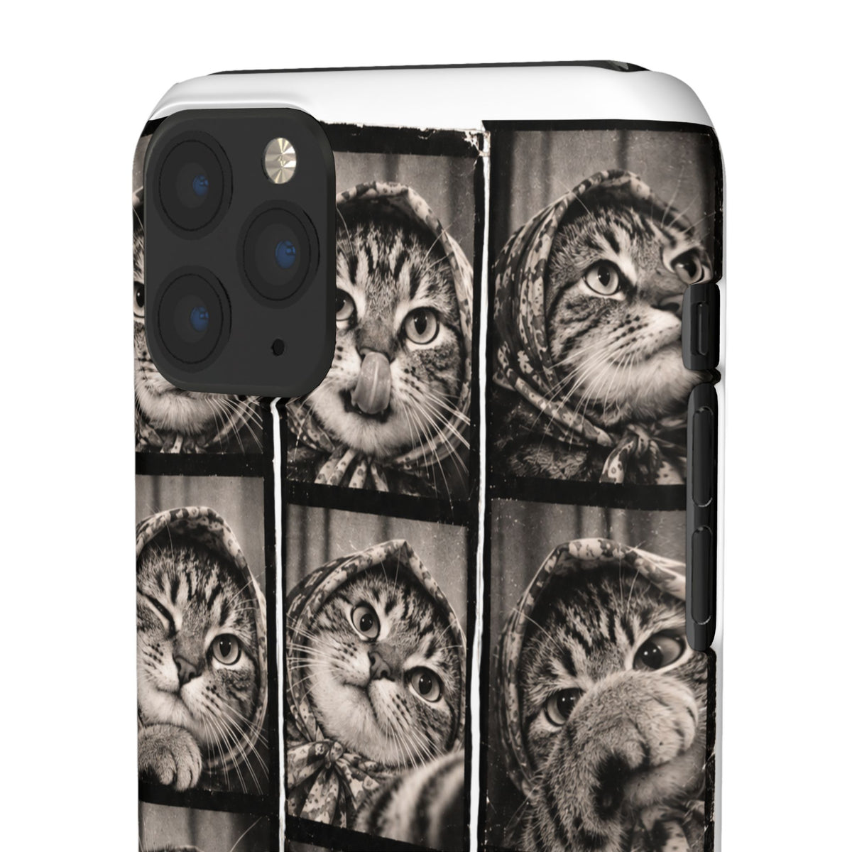 Babushka Cat Photobooth Snap Phone Case