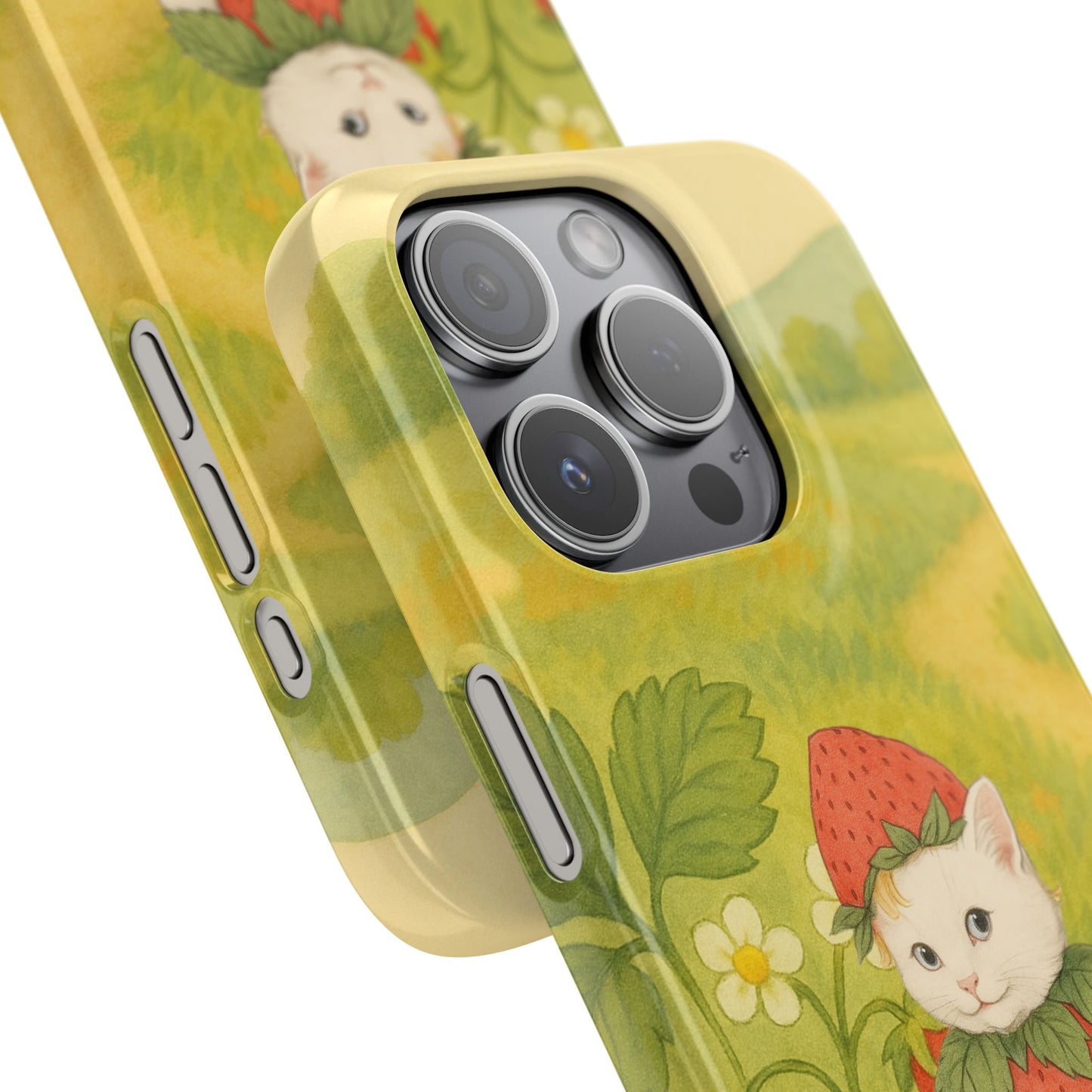 Strawberry Cat x Mother Earth's Children Snap Phone Case