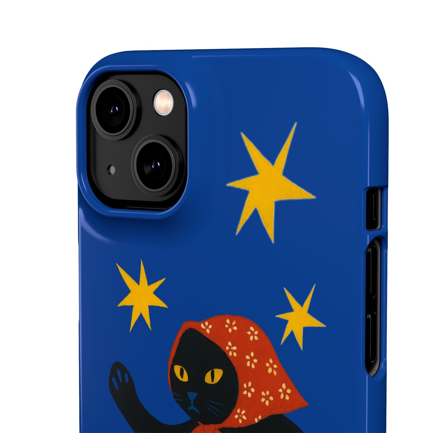 Babushka Cat x Matisse Style Snap Phone Case