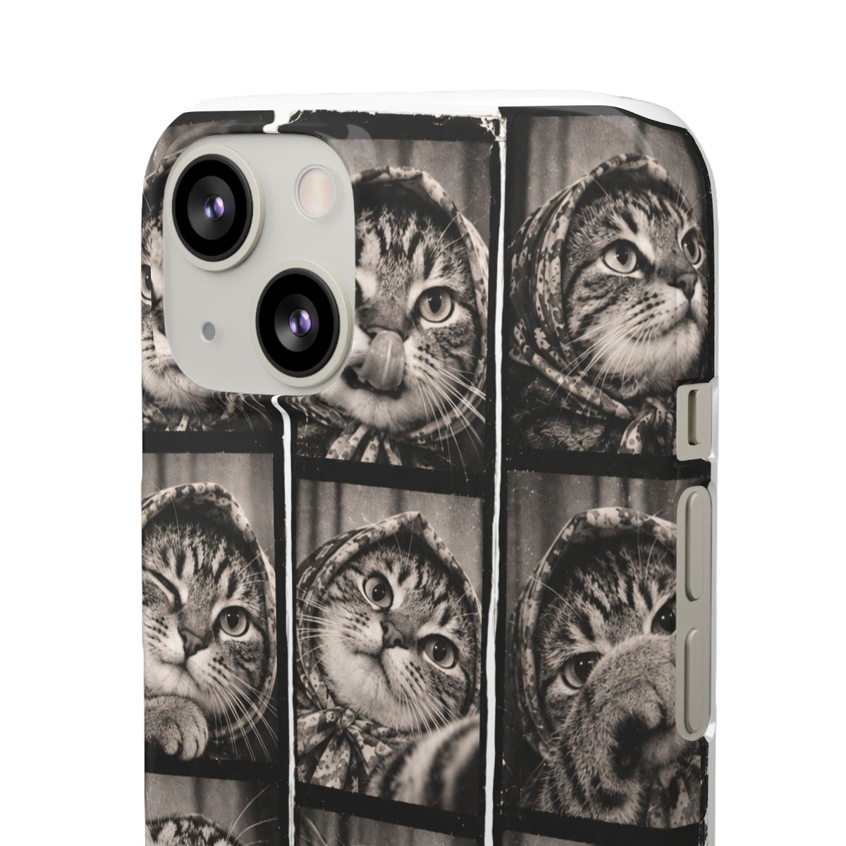 Babushka Cat Photobooth Snap Phone Case