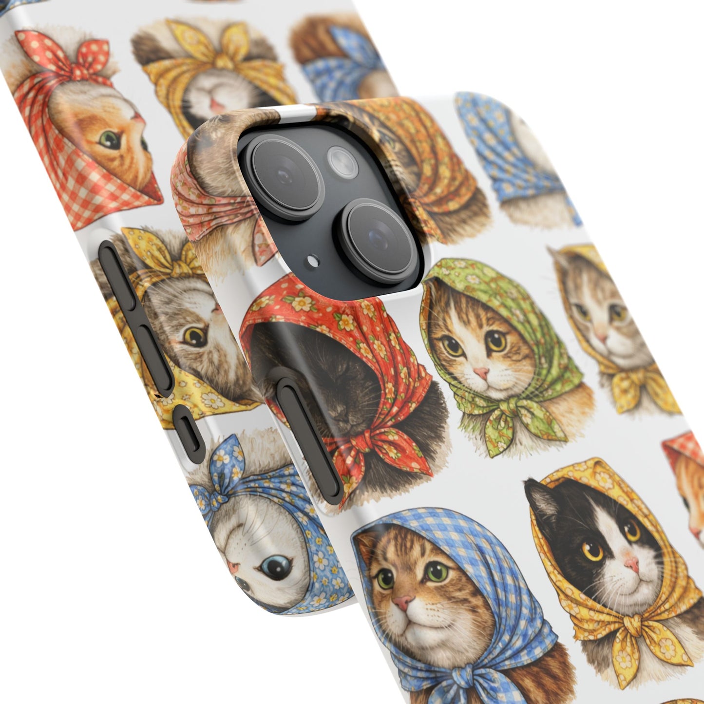 Babushka Cats Snap Phone Case