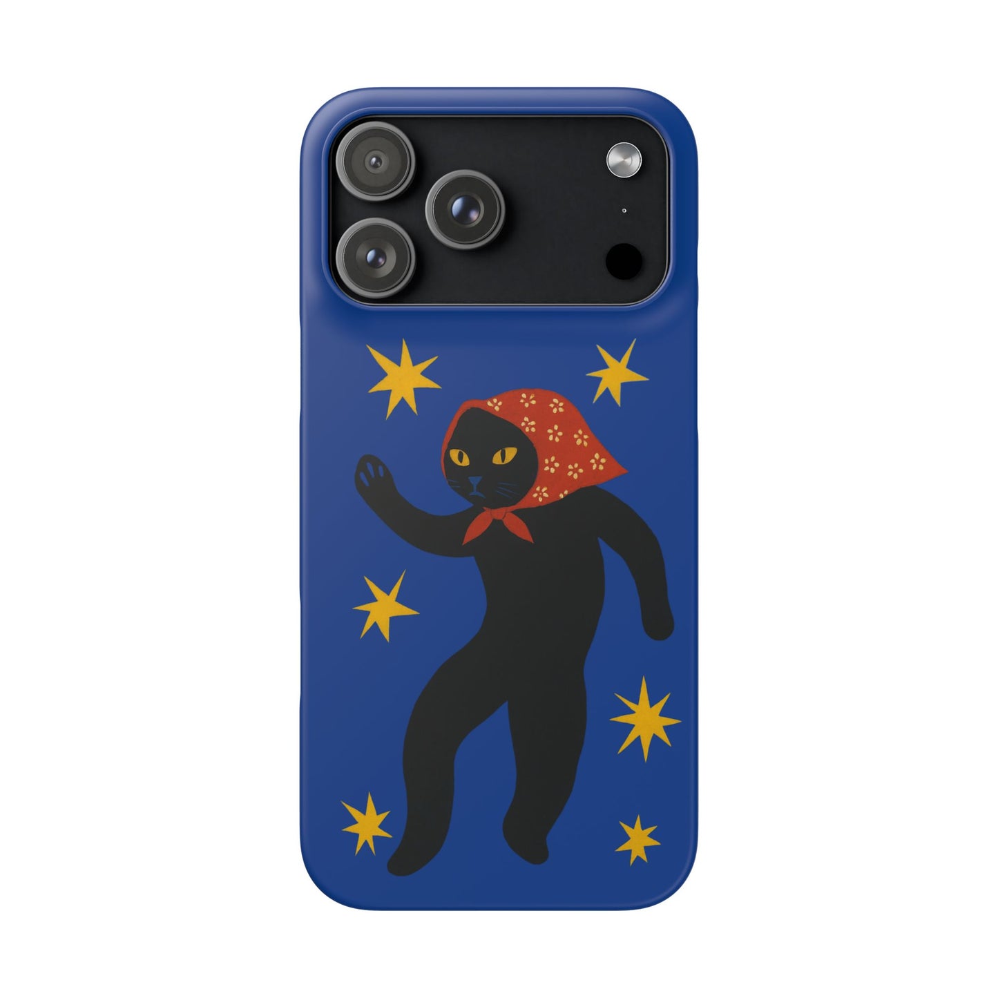 Babushka Cat x Matisse Style Snap Phone Case