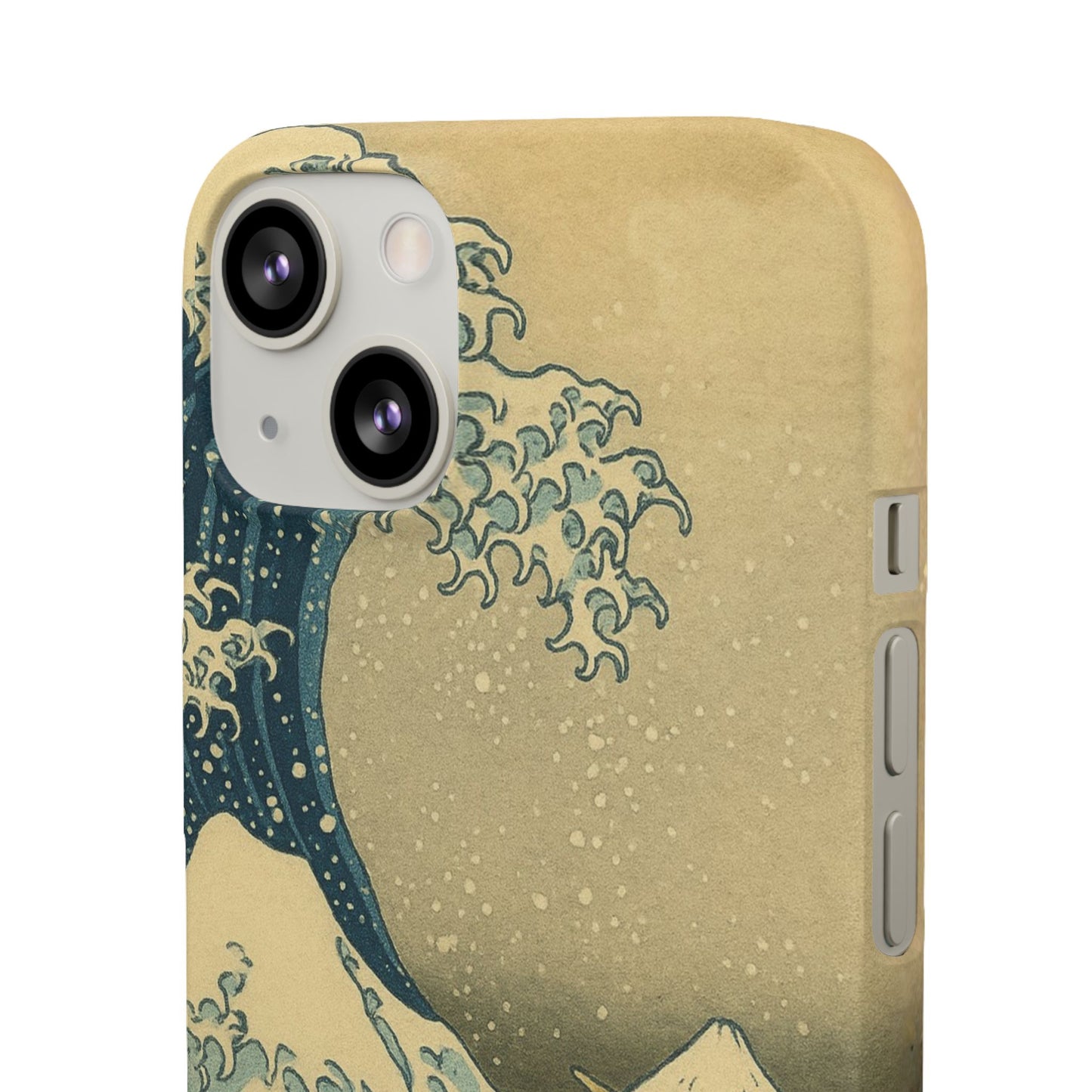 Babushka Cat x  The Great Wave Off Kanagawa Snap Phone Case