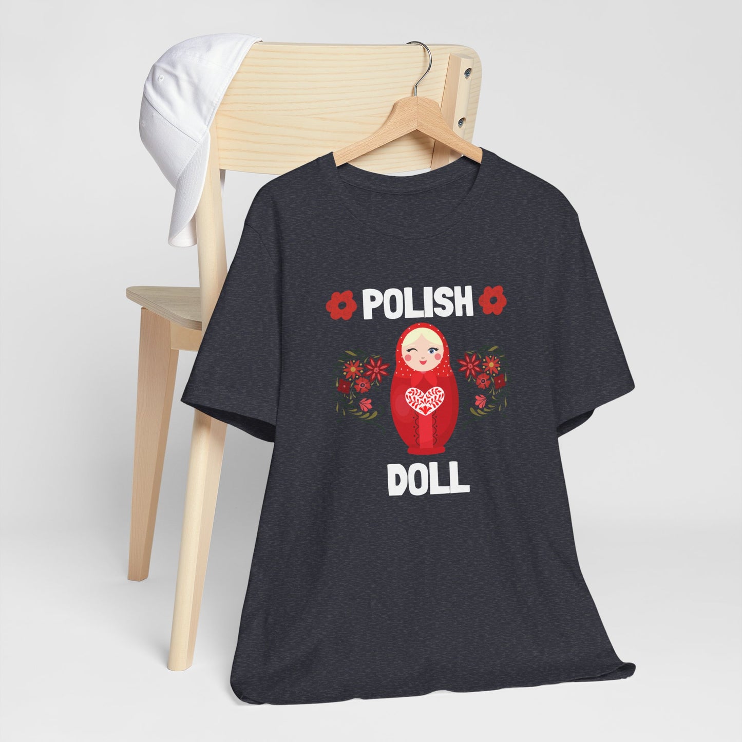 Polish Ladies Tee, Polish Doll Unisex Jersey Short Sleeve Tee for Polish Babes