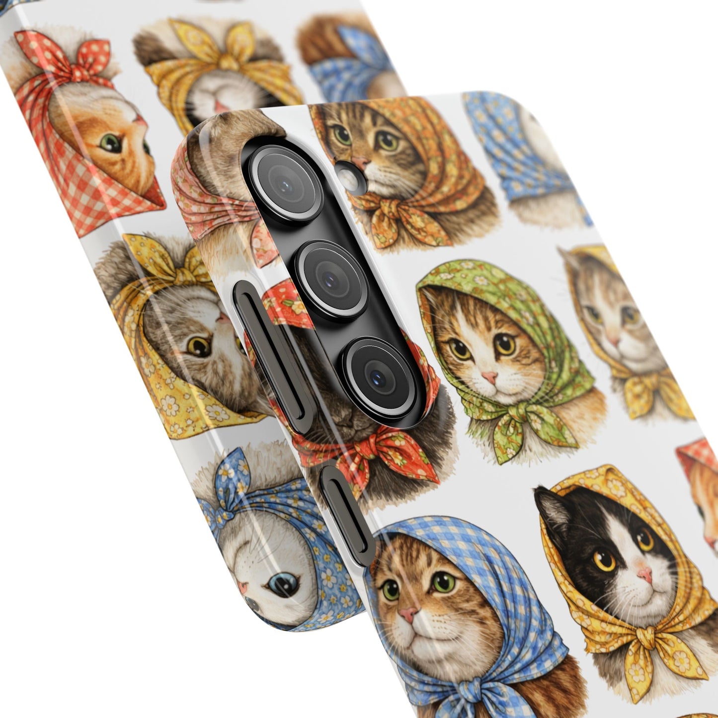 Babushka Cats Snap Phone Case