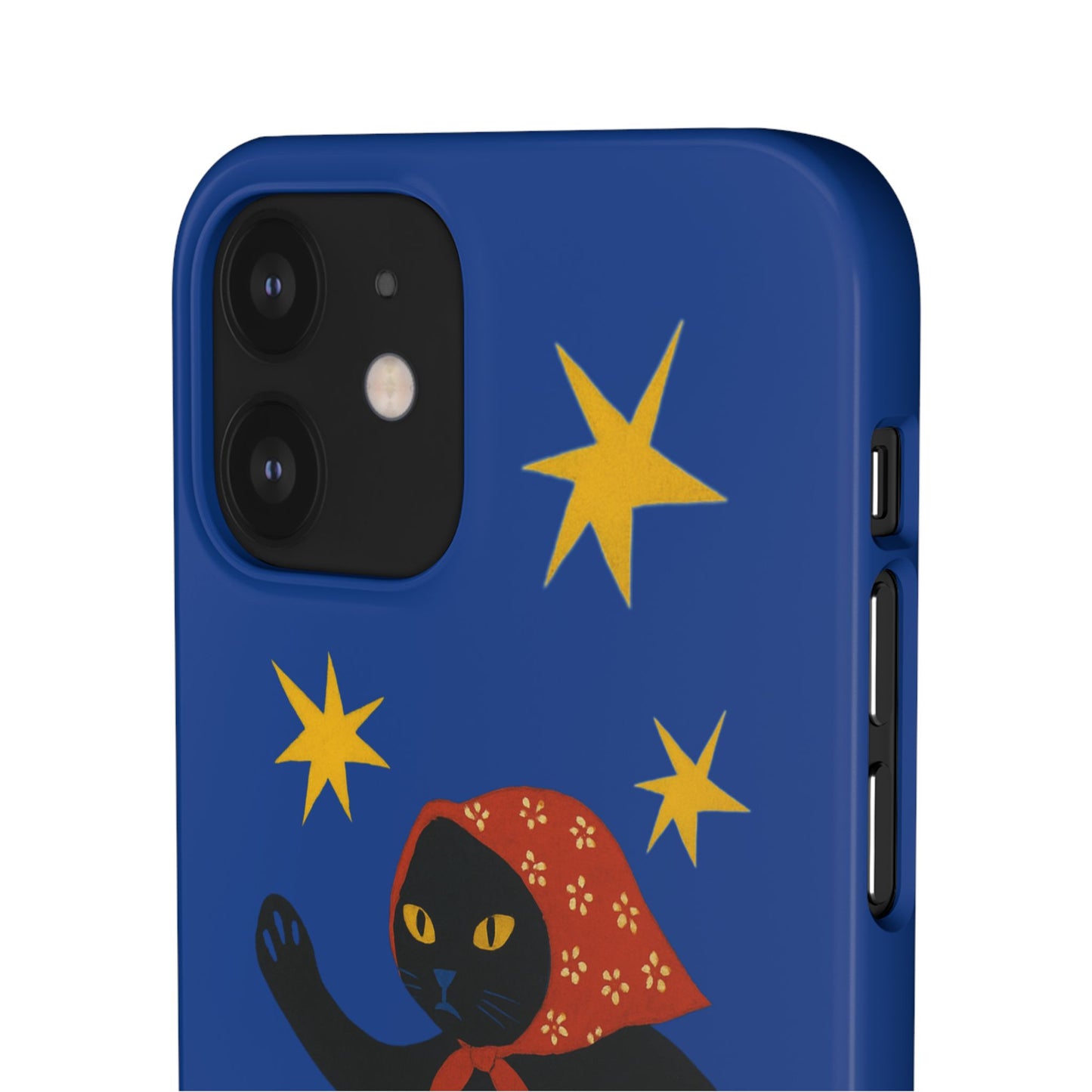 Babushka Cat x Matisse Style Snap Phone Case