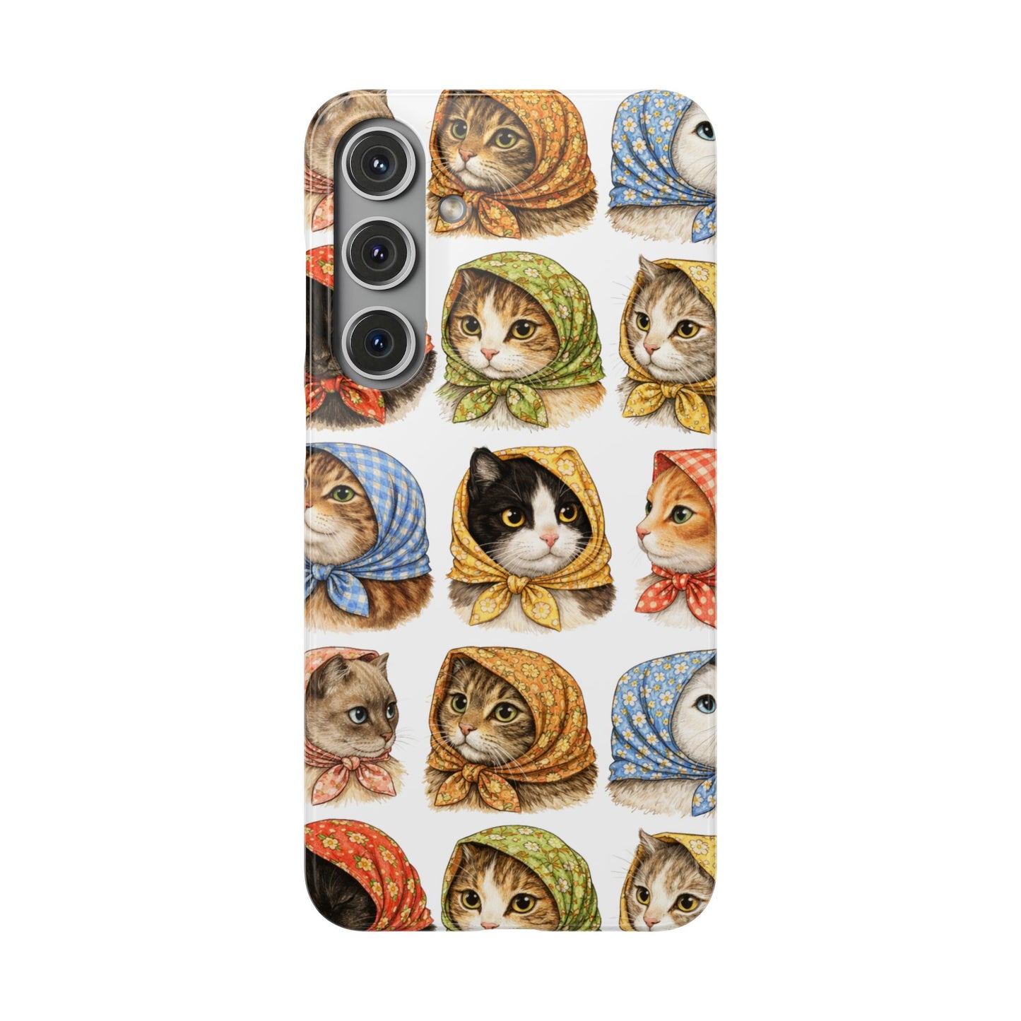Babushka Cats Snap Phone Case