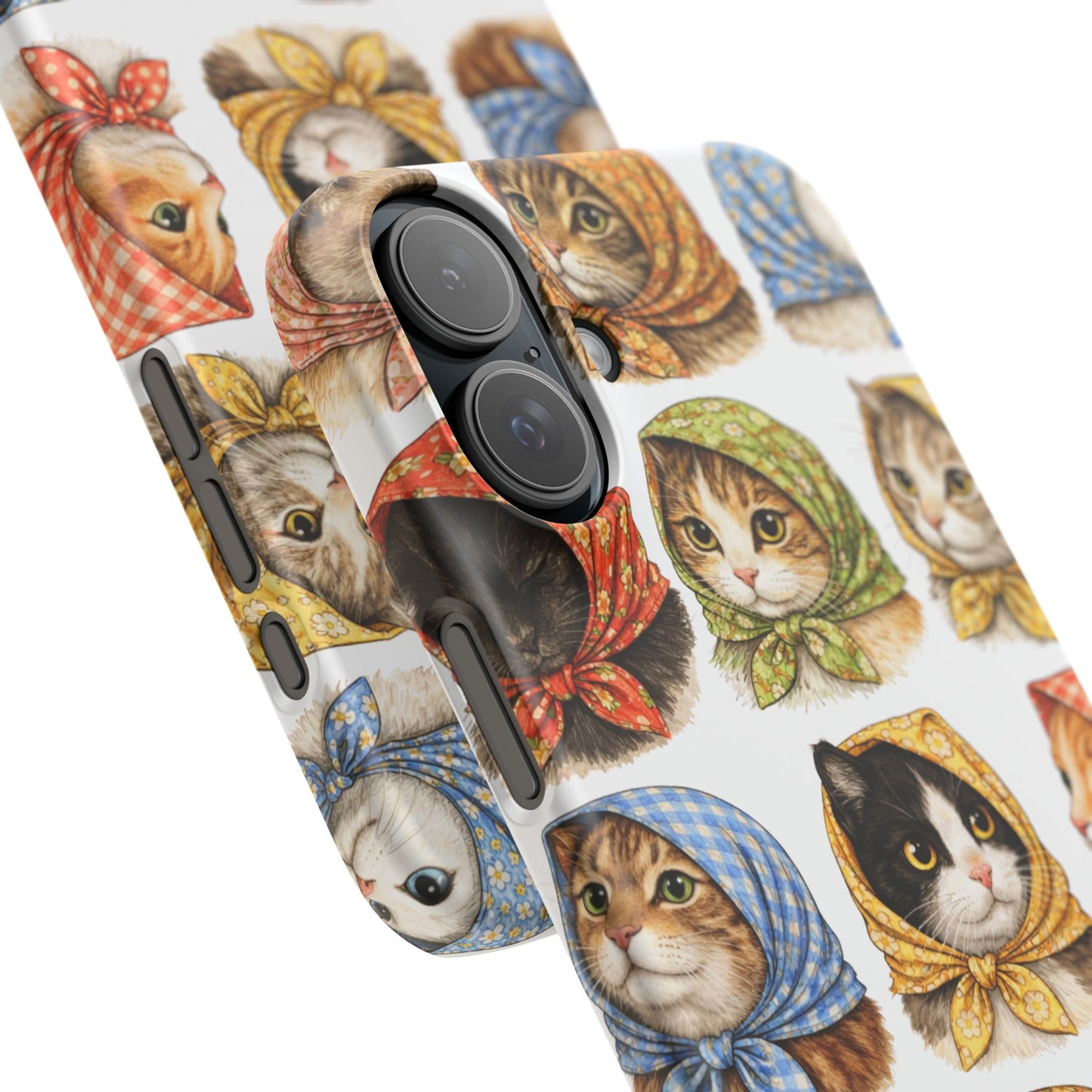 Babushka Cats Snap Phone Case
