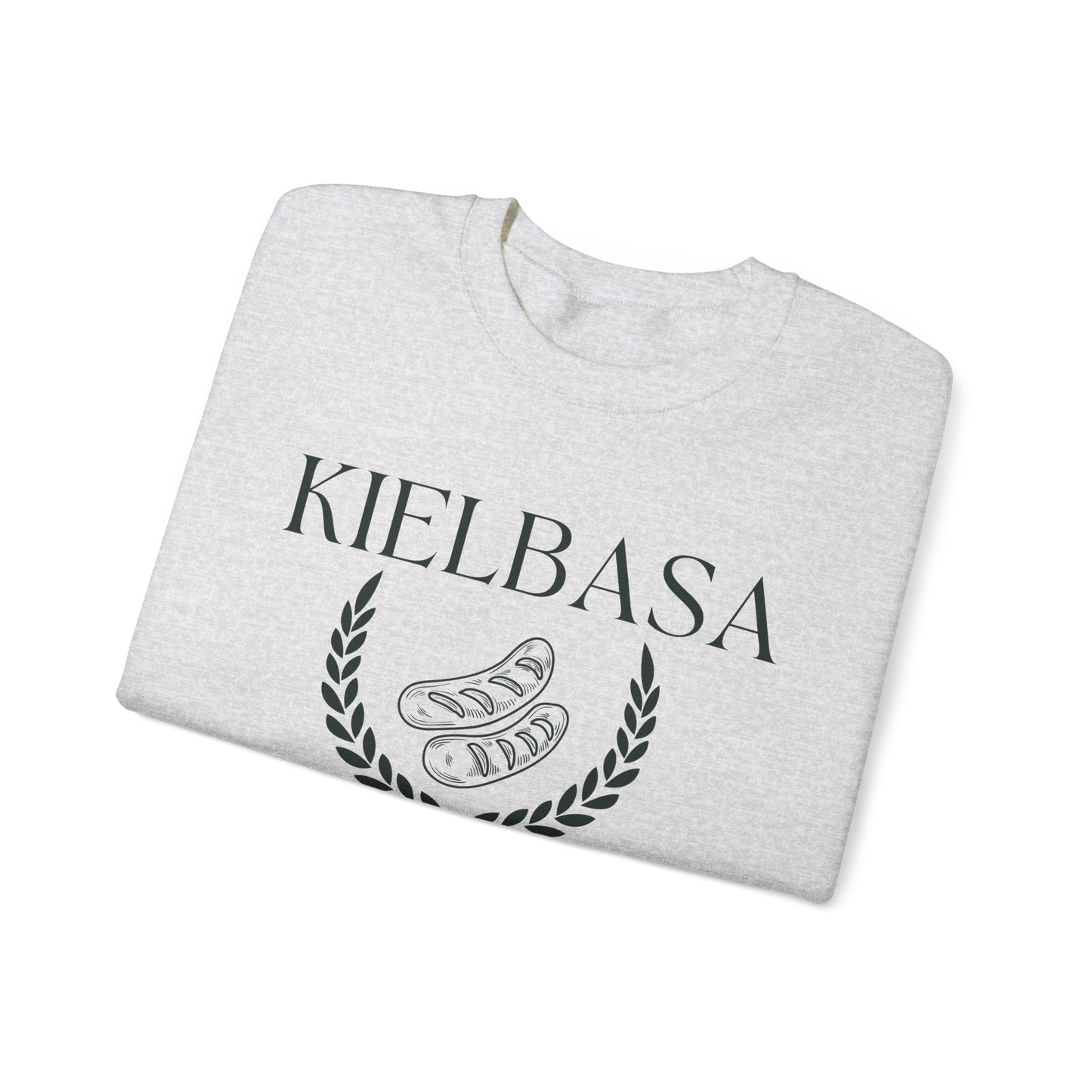 Polish Kielbasa Crewneck, Unisex Heavy Blend™ Crewneck Sweatshirt for Polish Pride, Dyngus Day, Polish Festivals