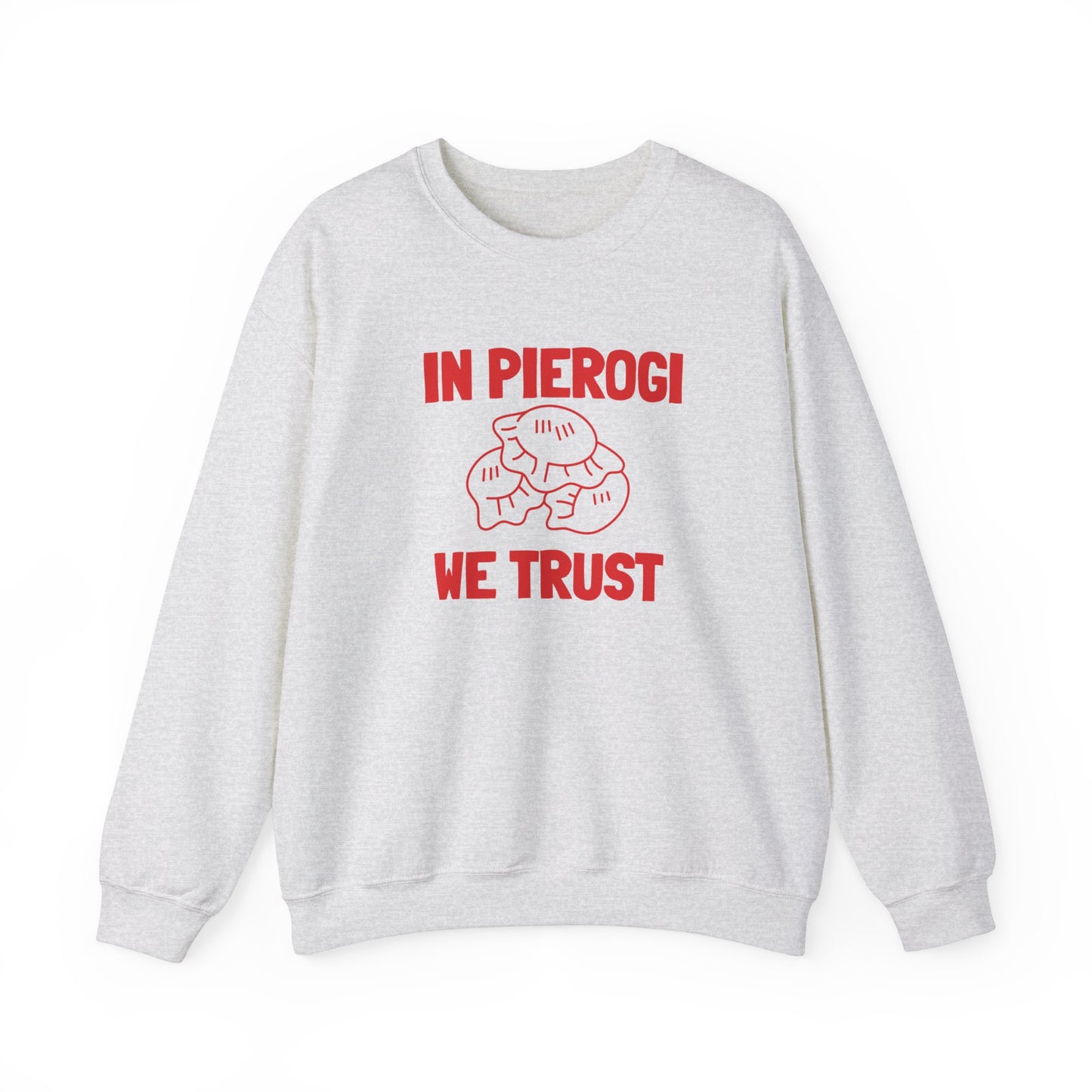 Pierogi Lover, Polish Pride, Unisex Heavy Blend™ Crewneck Sweatshirt for Polish Pierogi Lover