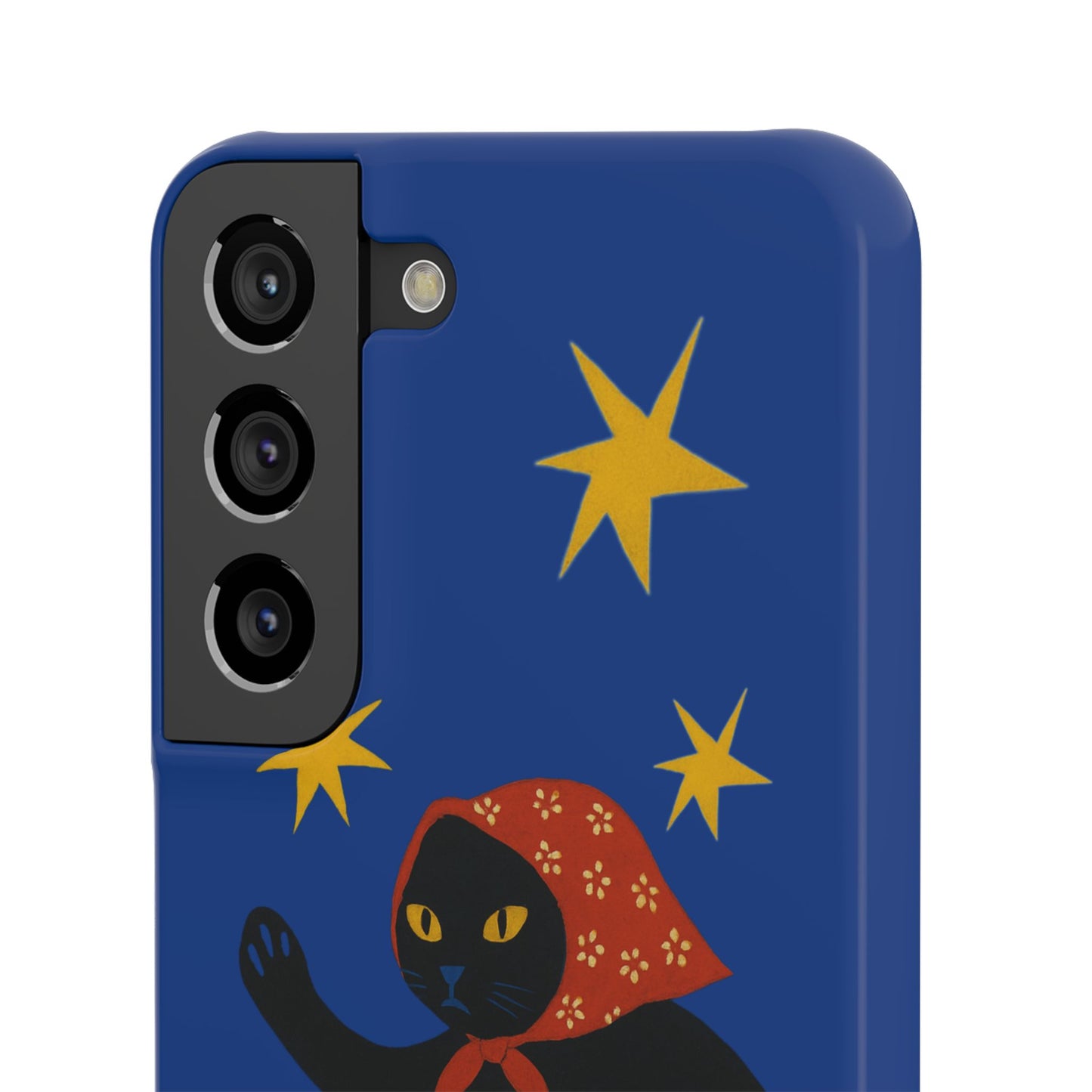 Babushka Cat x Matisse Style Snap Phone Case