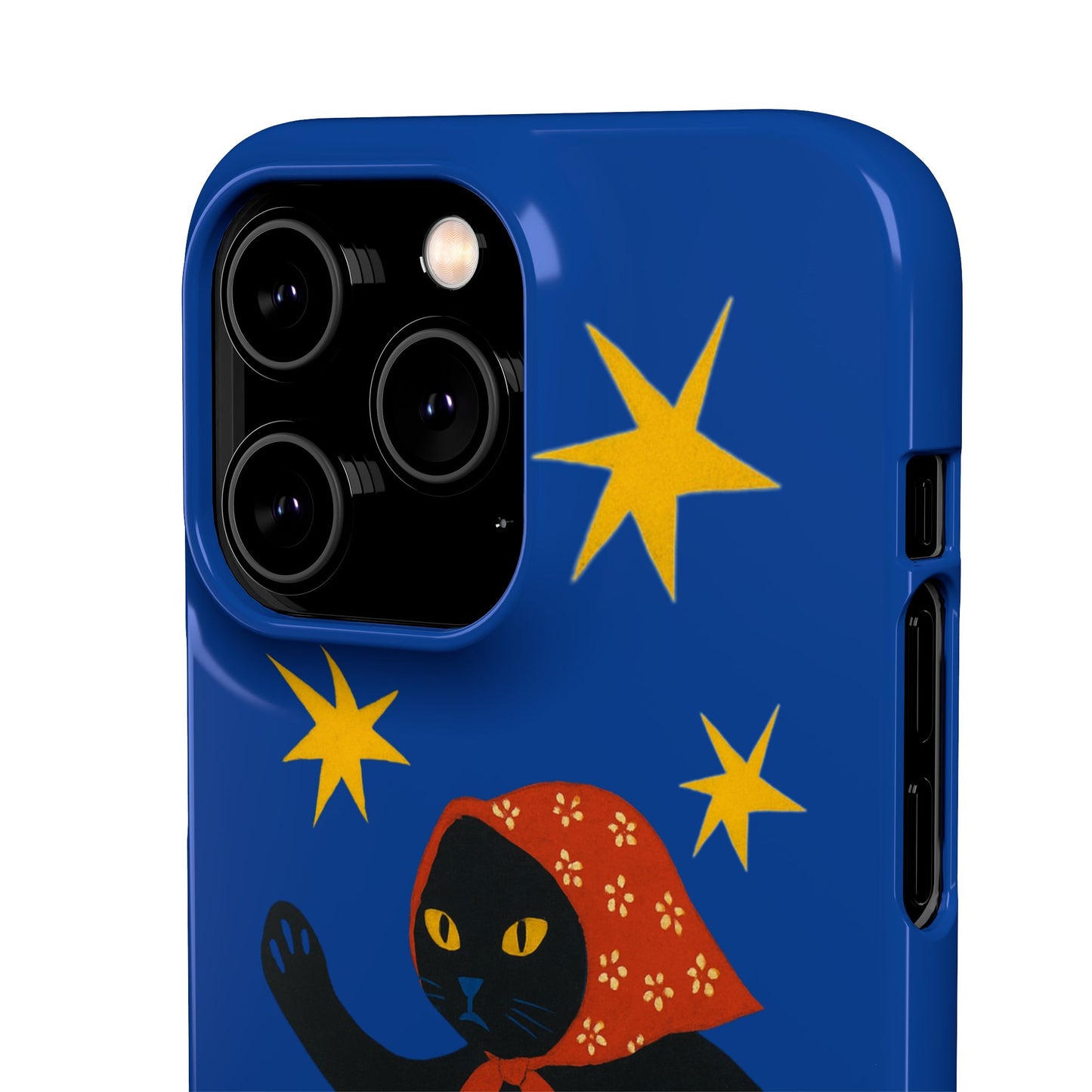 Babushka Cat x Matisse Style Snap Phone Case