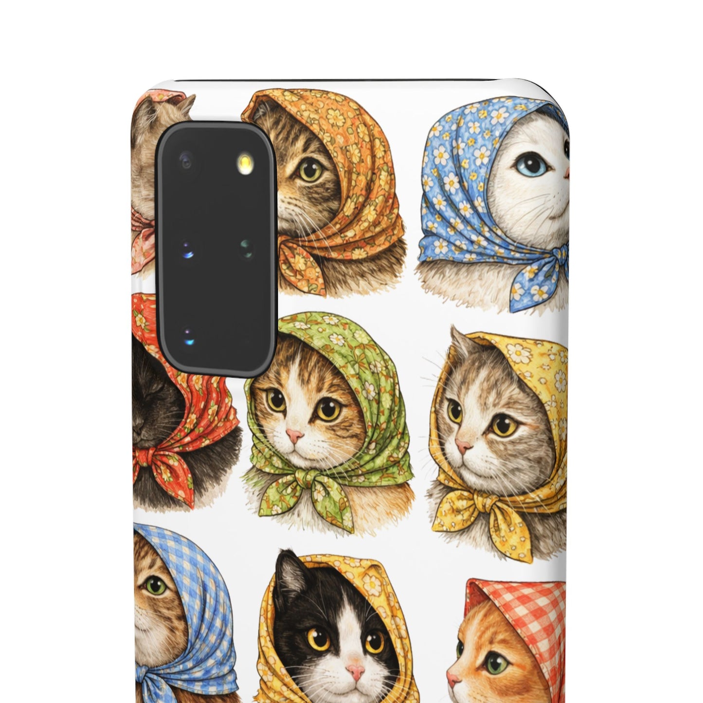 Babushka Cats Snap Phone Case