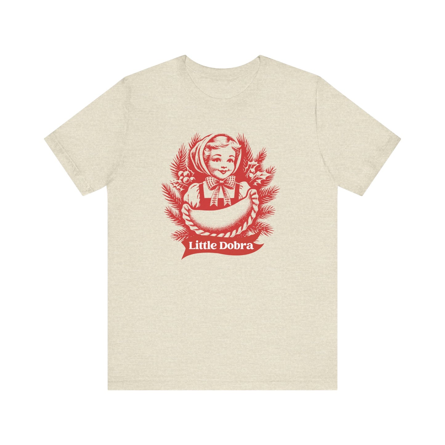 Pierogi Girl, Little Dobra, Unisex Jersey Short Sleeve Tee Perfect for Polish Events