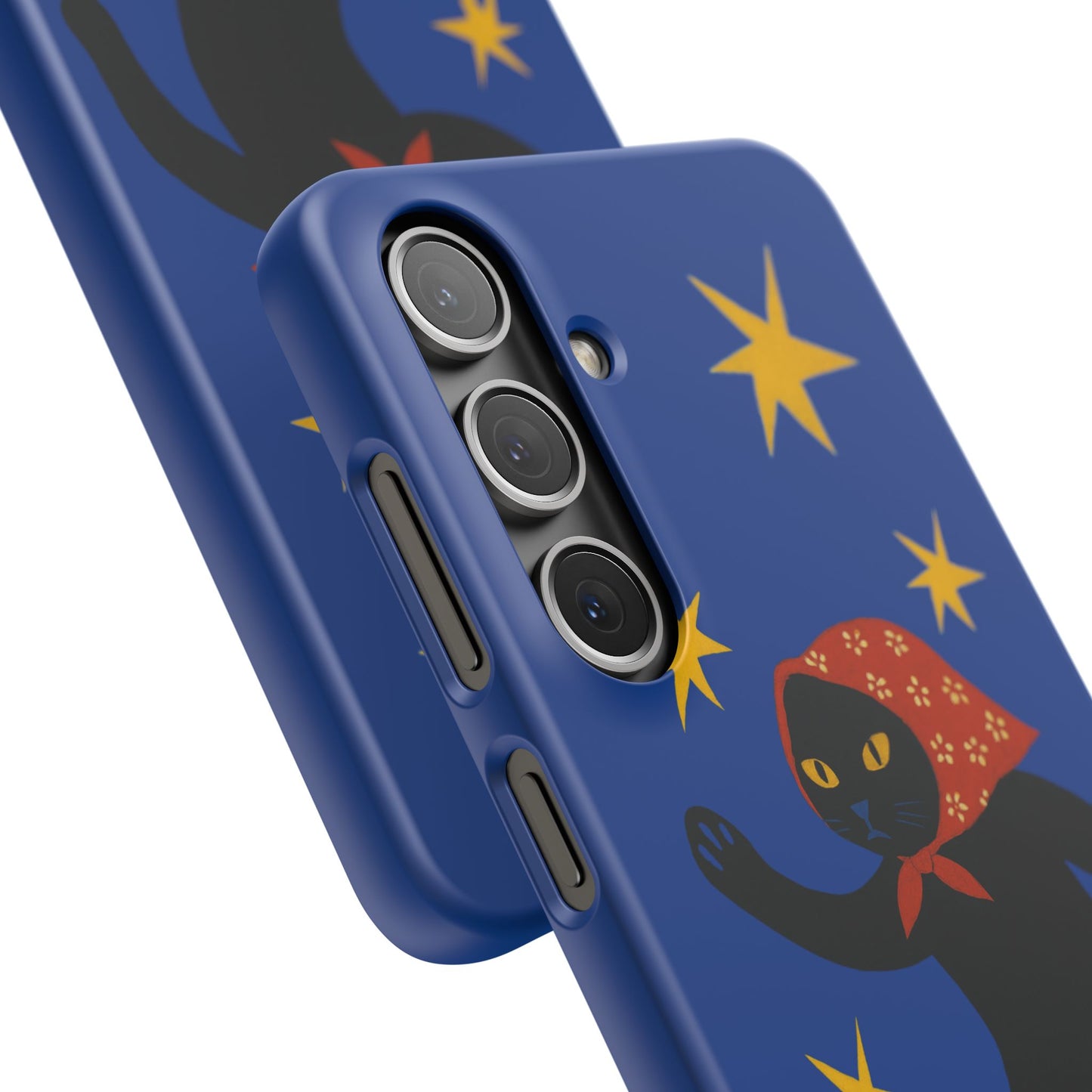Babushka Cat x Matisse Style Snap Phone Case