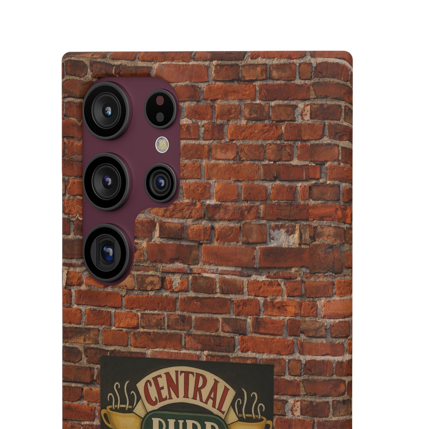 Babushka Cat Coffee Shop Snap Phone Case