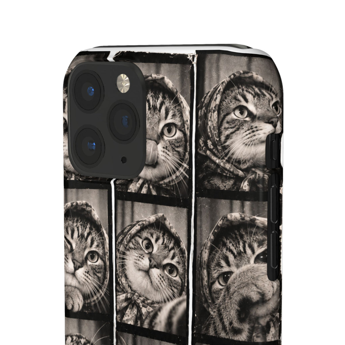 Babushka Cat Photobooth Snap Phone Case