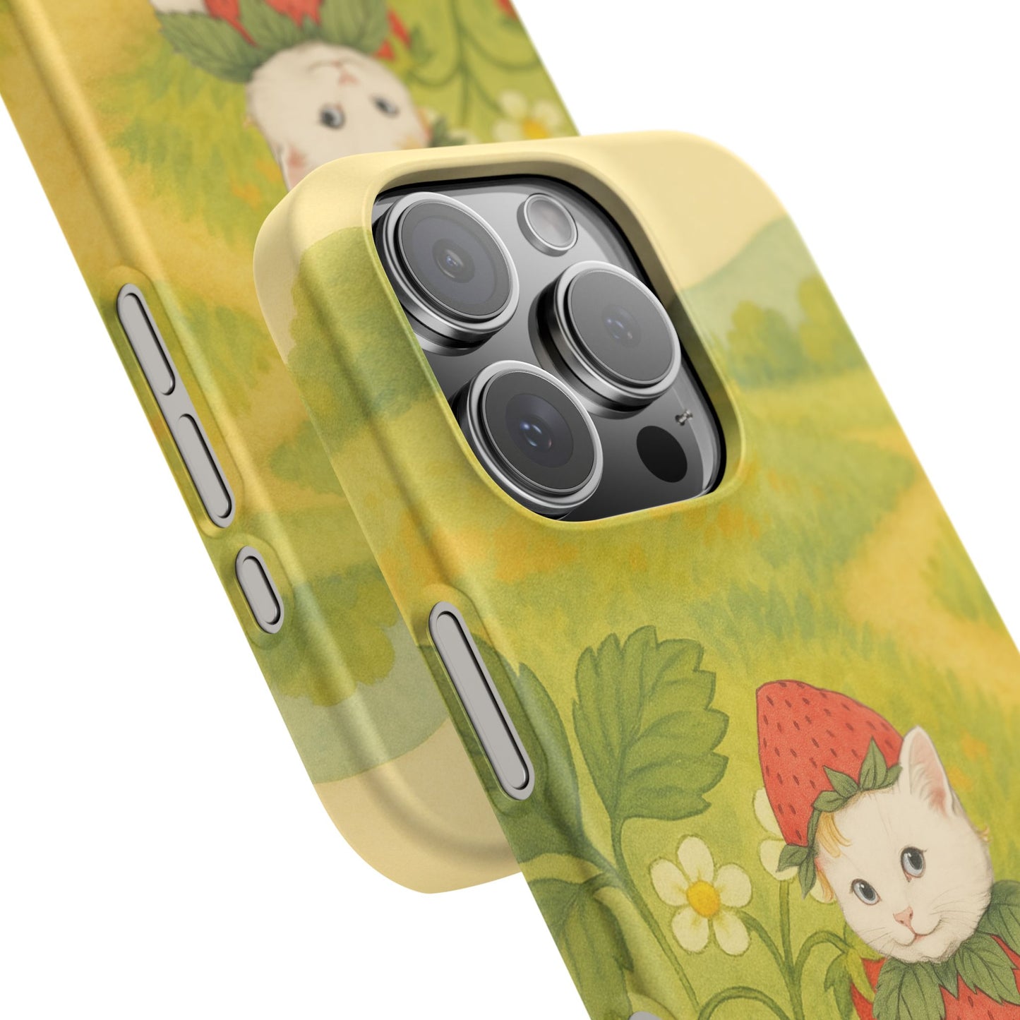 Strawberry Cat x Mother Earth's Children Snap Phone Case