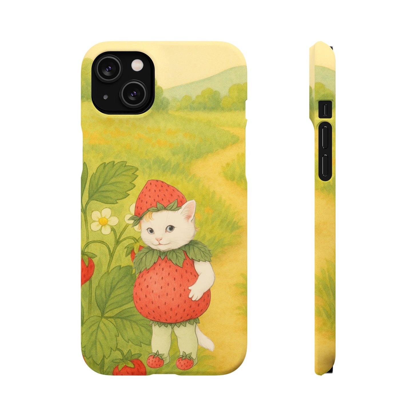Strawberry Cat x Mother Earth's Children Snap Phone Case