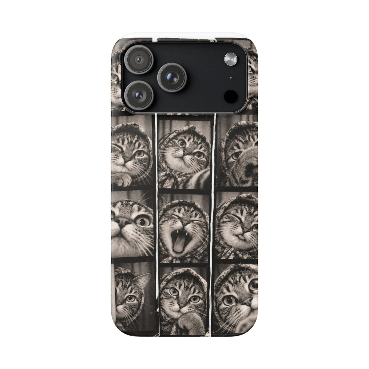 Babushka Cat Photobooth Snap Phone Case