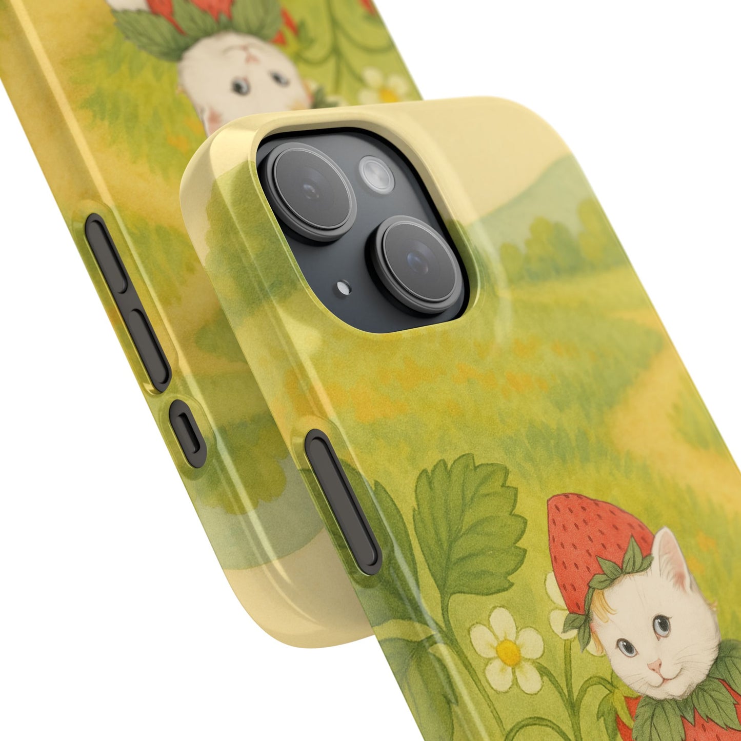 Strawberry Cat x Mother Earth's Children Snap Phone Case